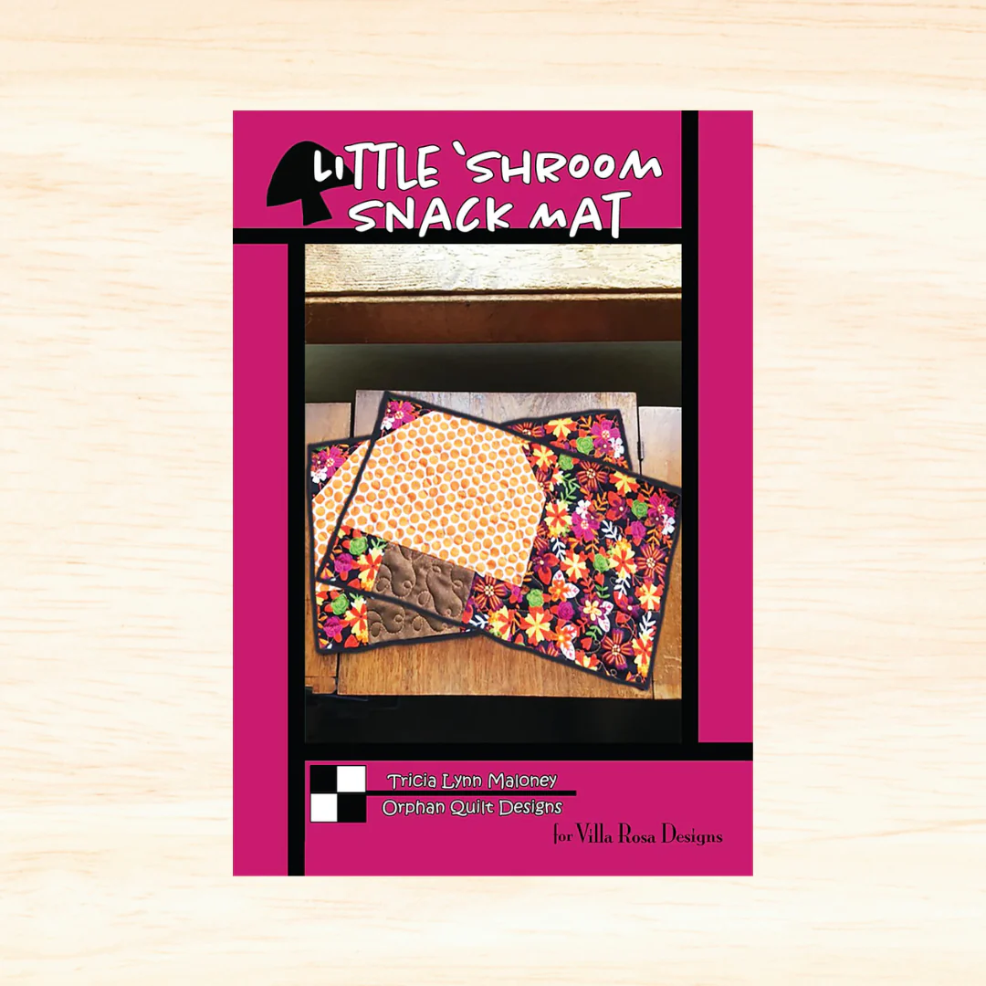 Little 'Shroom Snack Mat Pattern Villa Rosa