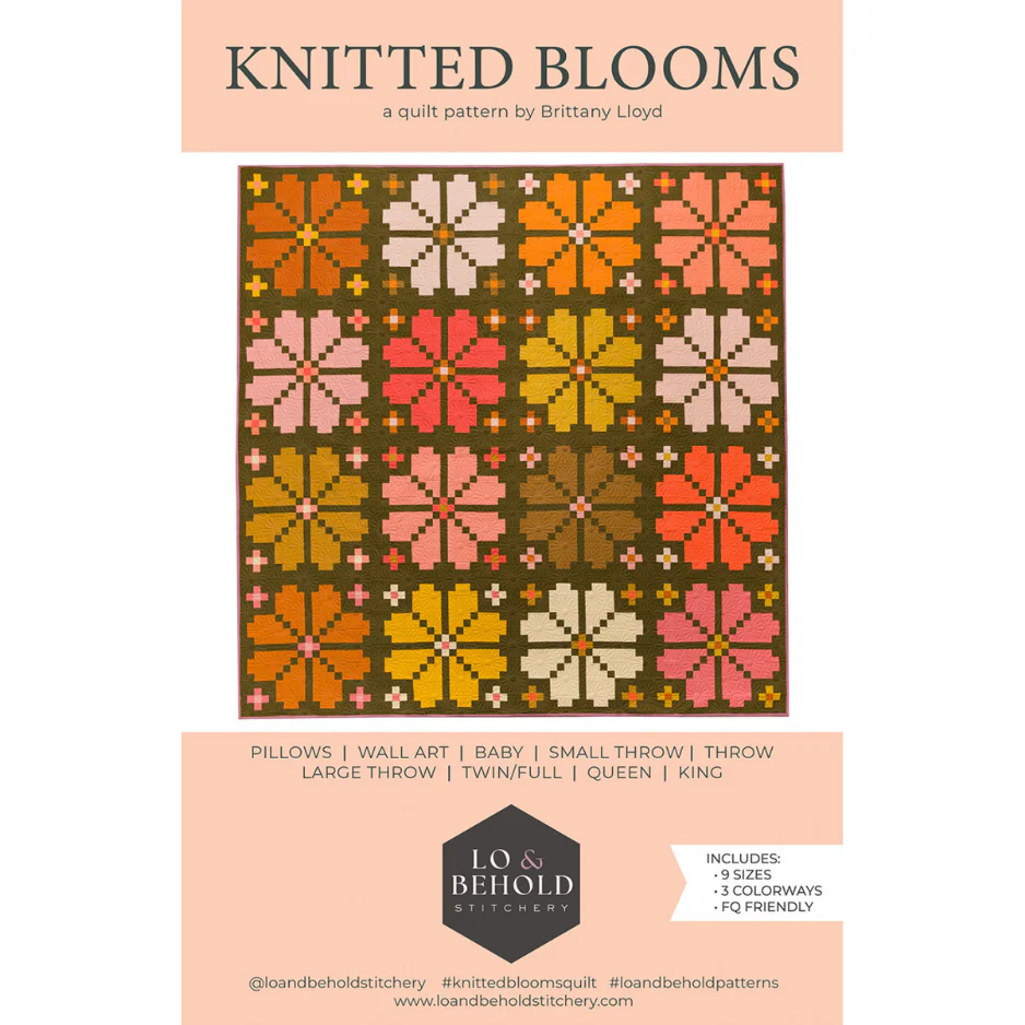 Lo & Behold Stitchery Knitted Blooms - Image 2