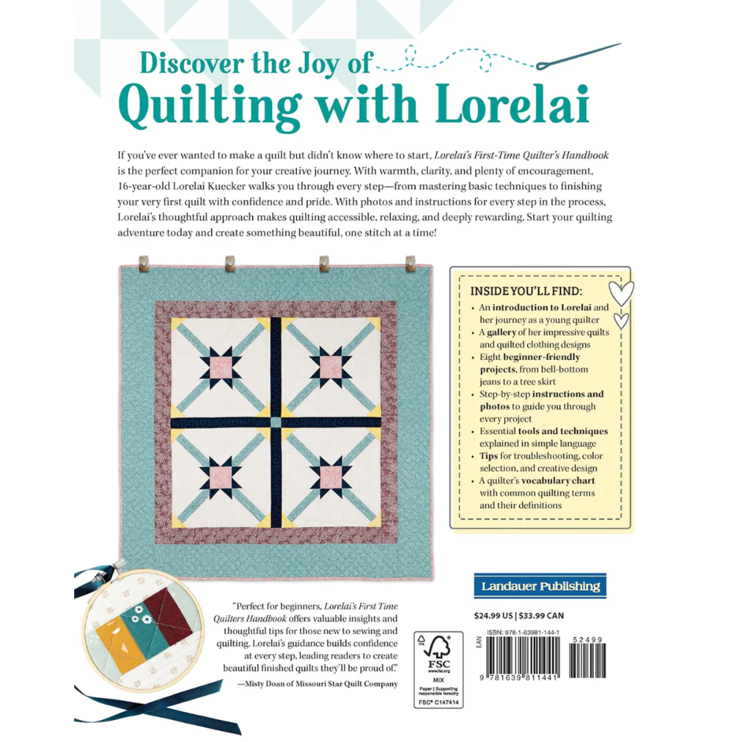 Lorelai's First-Time Quilter's Handbook: From Basics to Beautiful Quilts - Image 2