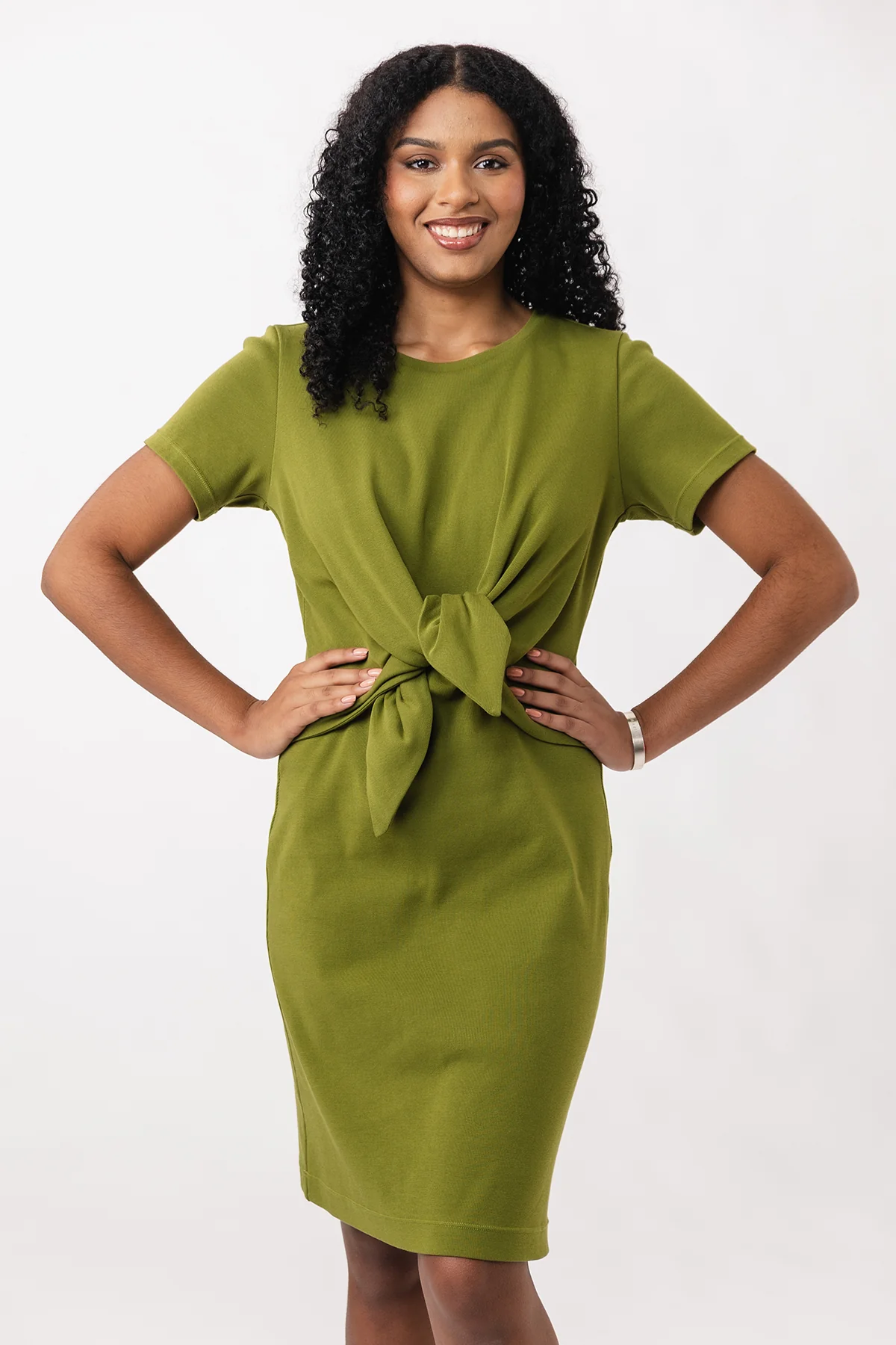 Named Clothing LYYTI tie front mini & maxi dress US0-24 - PDF Pattern - Image 15