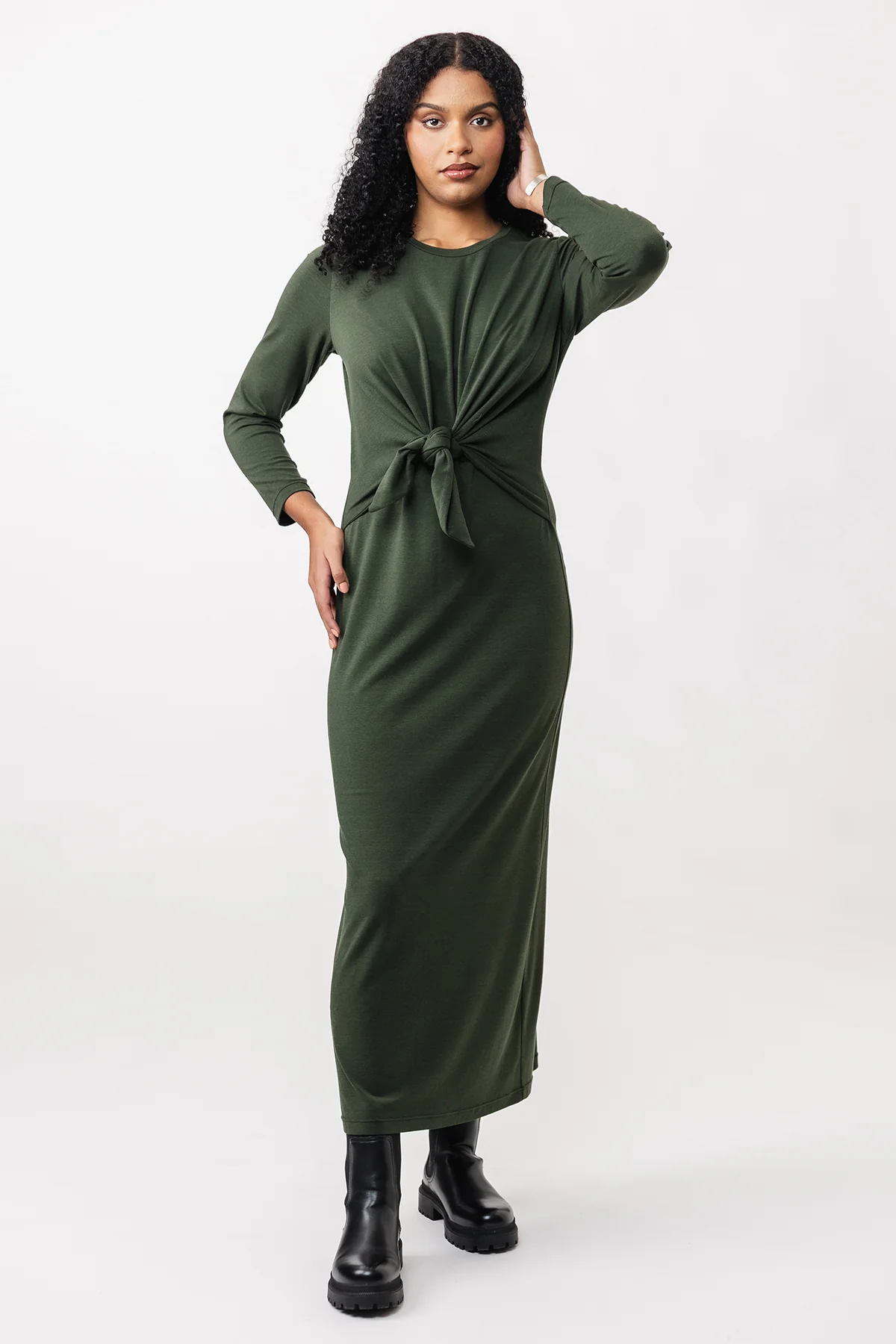 Named Clothing LYYTI tie front mini & maxi dress US0-24 - PDF Pattern - Image 3