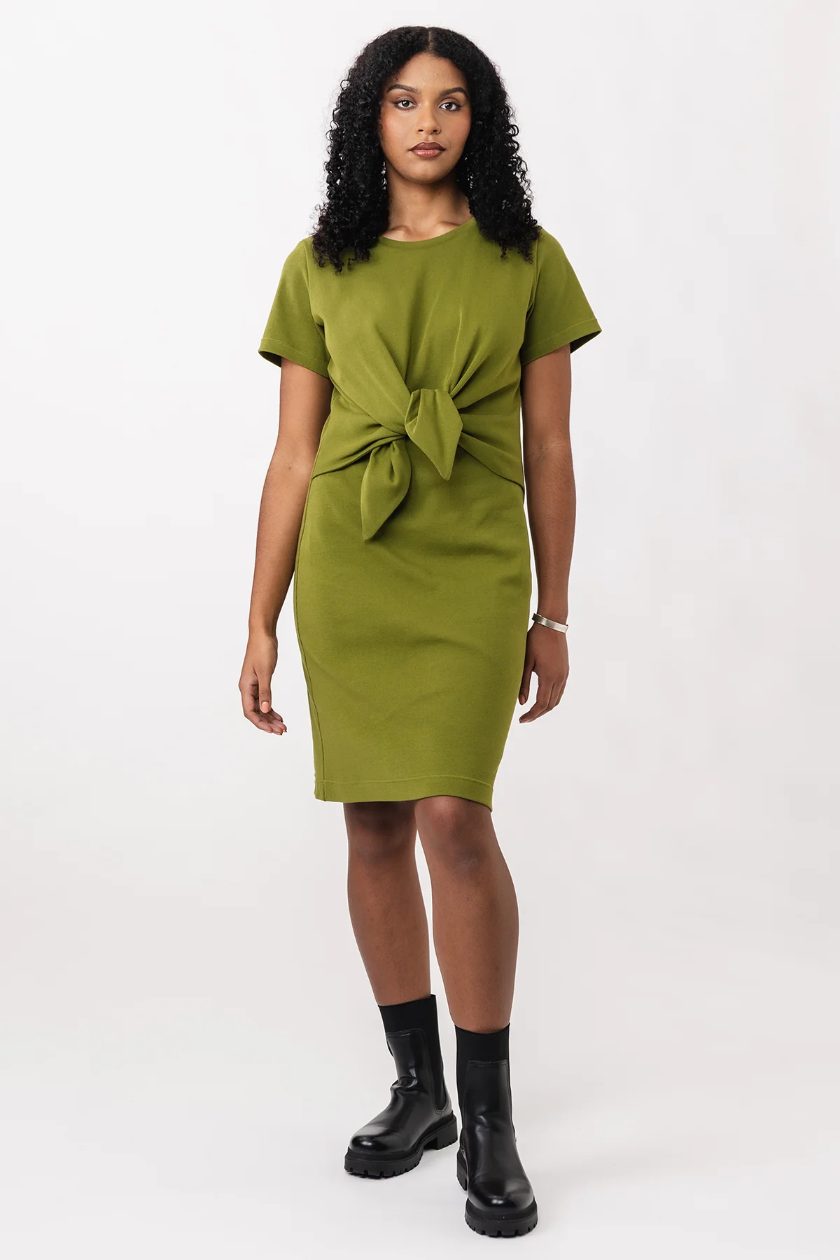 Named Clothing LYYTI tie front mini & maxi dress US0-24 - PDF Pattern - Image 6