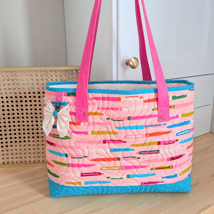 Ma Tante Quilts Divided Tablet Tote Pattern - Image 6
