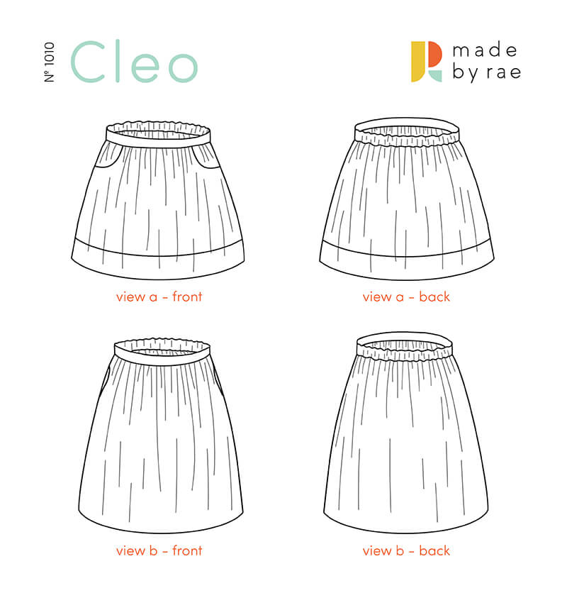 Made by Rae Cleo Skirt XXS-5XL - Image 4