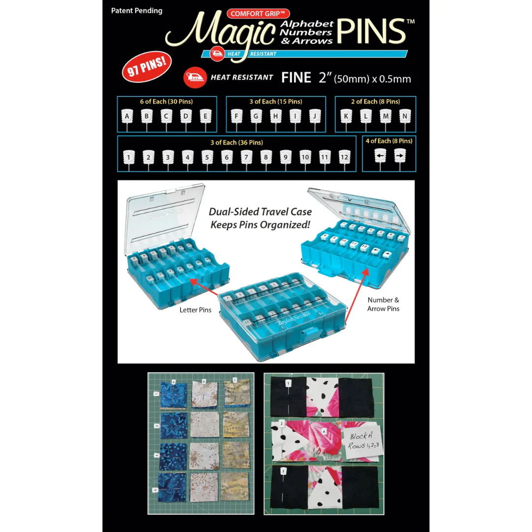 Magic Pins Alphabet Numbers and Arrows
