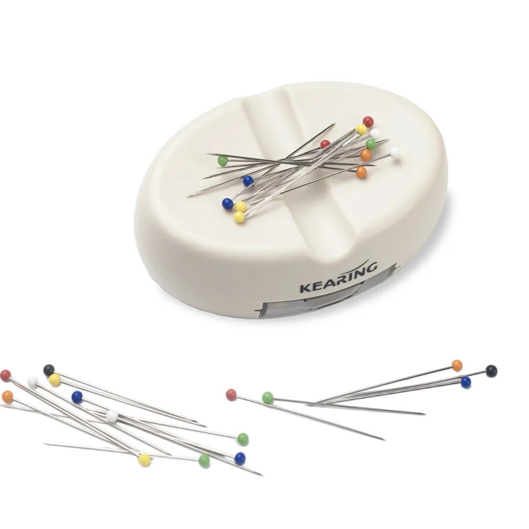 Magnetic Pin Cushion with Needle Drawer