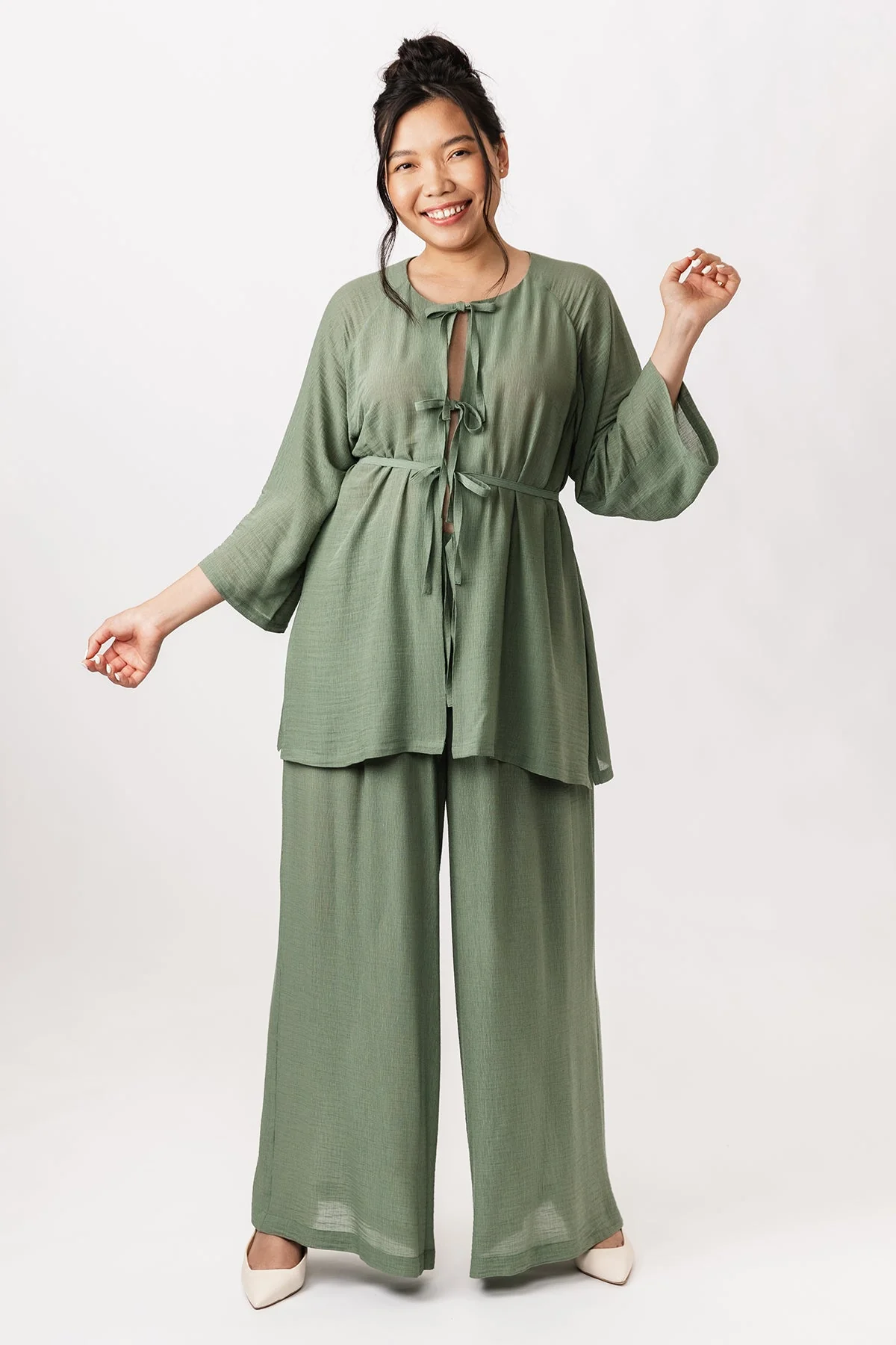 Named Clothing MAITE raglan tunic & dress US0-24 - PDF Pattern - Image 11