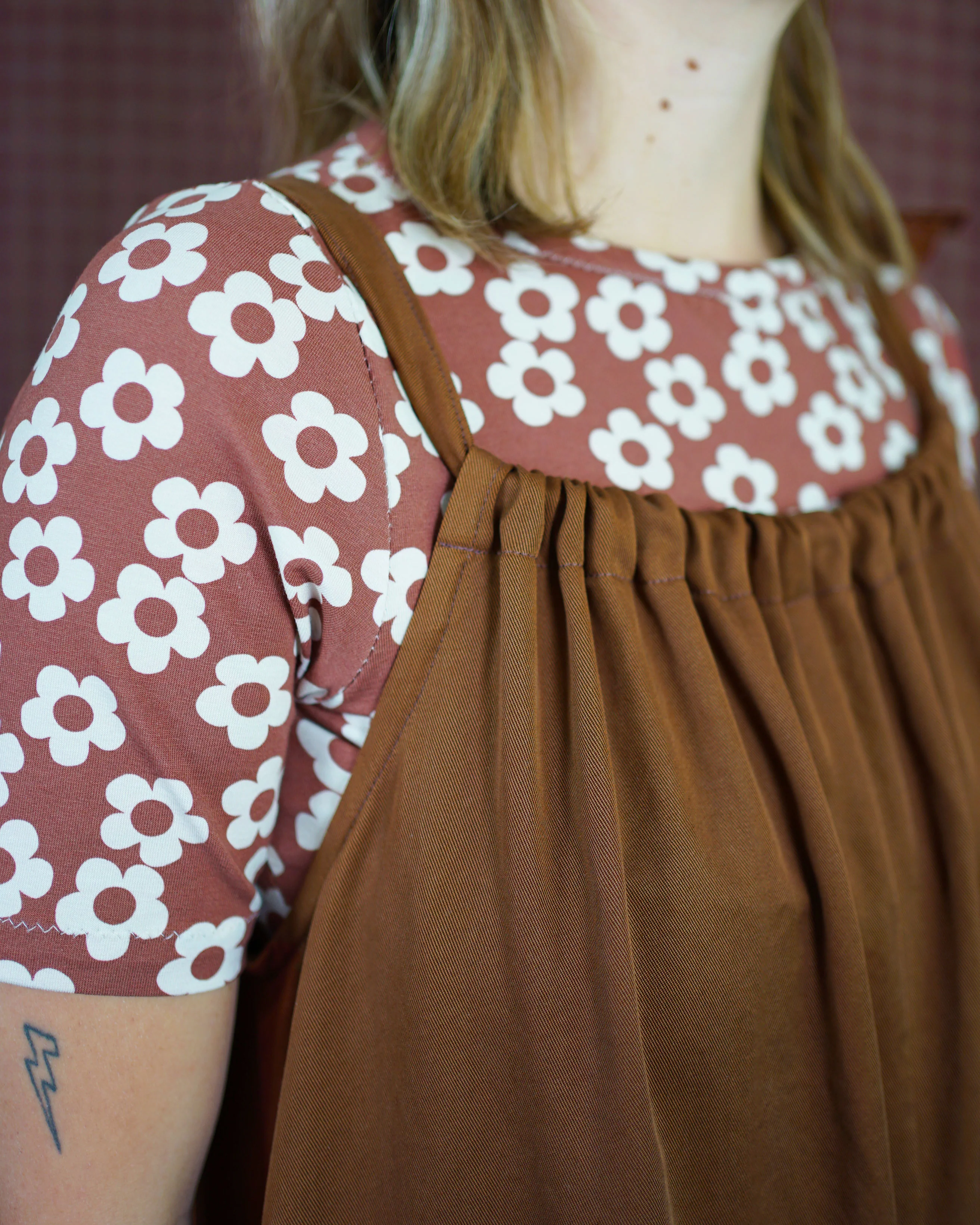 Matchy Matchy Cabana Tie Playsuit - XXS-6XL - PDF Pattern - Image 4