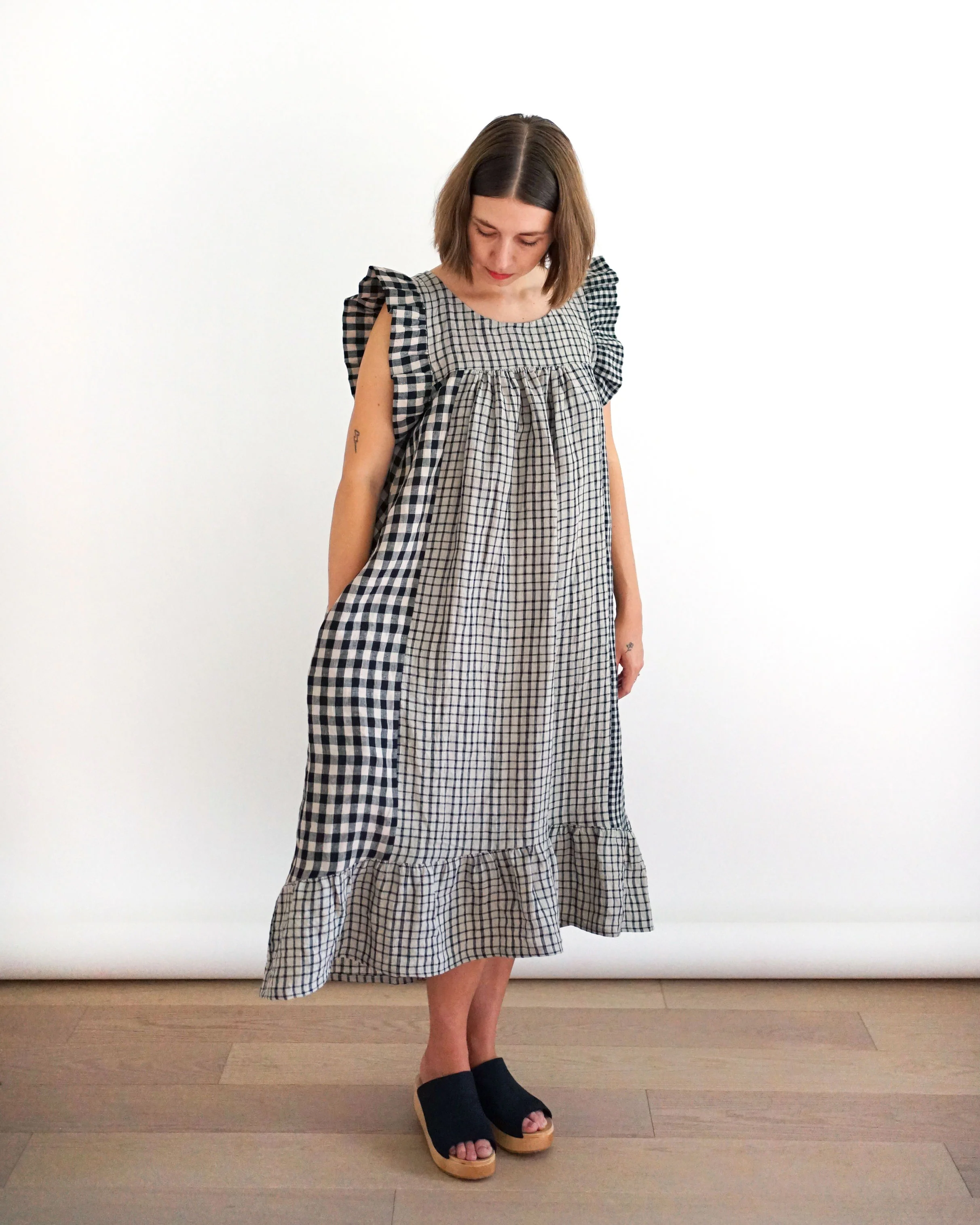 Matchy Matchy Champagne Field Dress - XXS-6XL - PDF Pattern