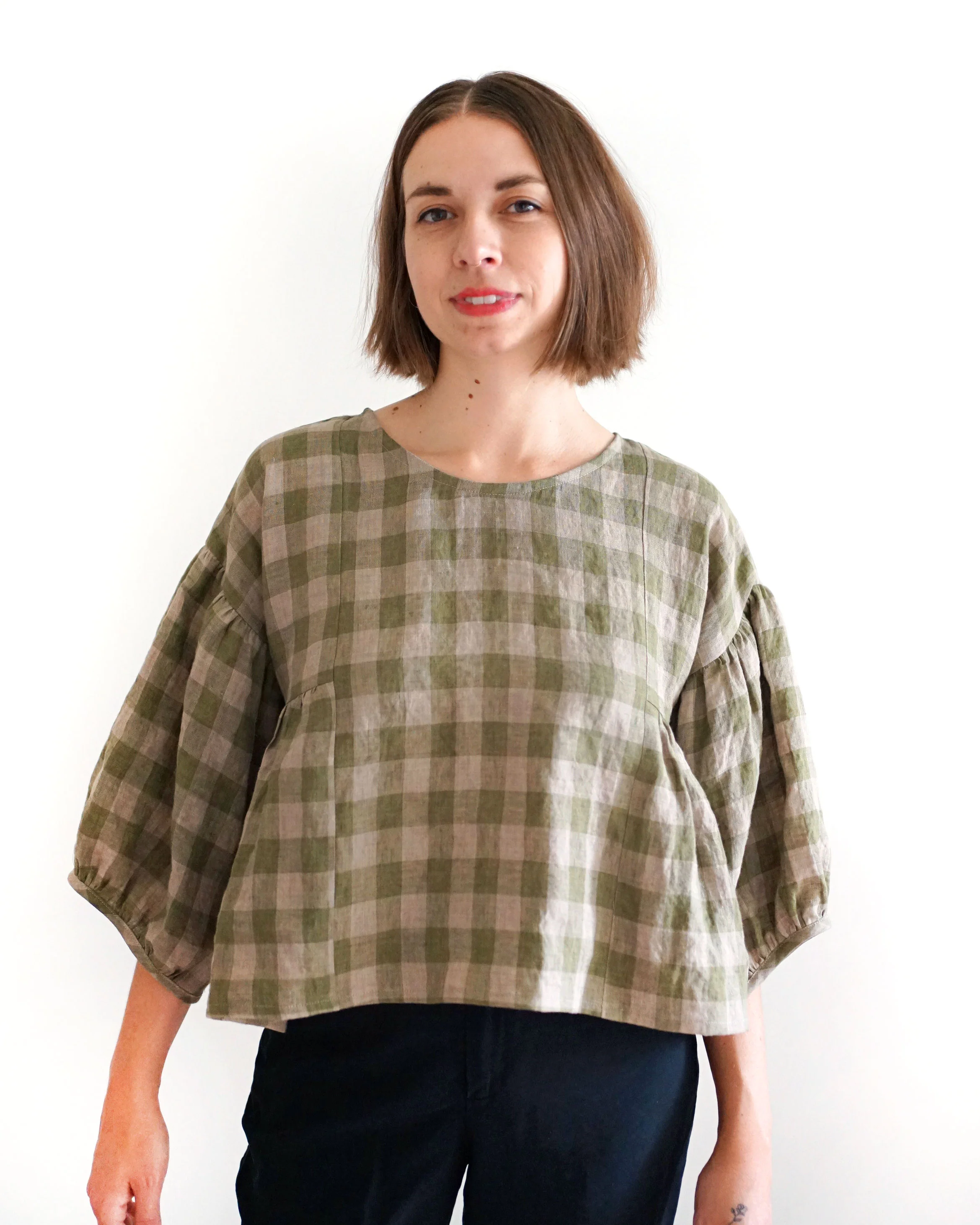 Matchy Matchy Collage Gather Top - XXS-6XL - PDF Pattern - Image 11