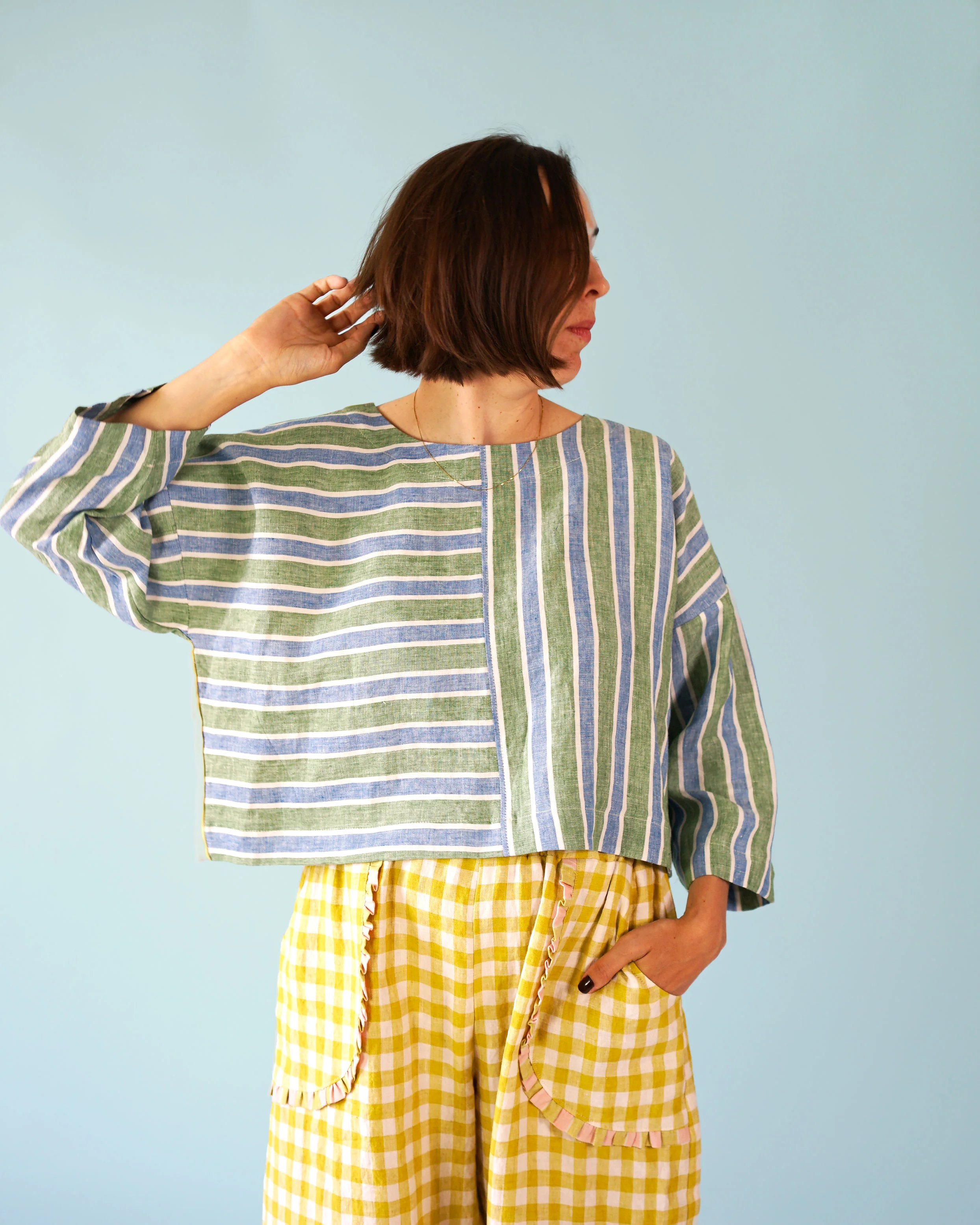Matchy Matchy Craft Studio Tee - XXS-6XL - PDF Pattern - Image 6