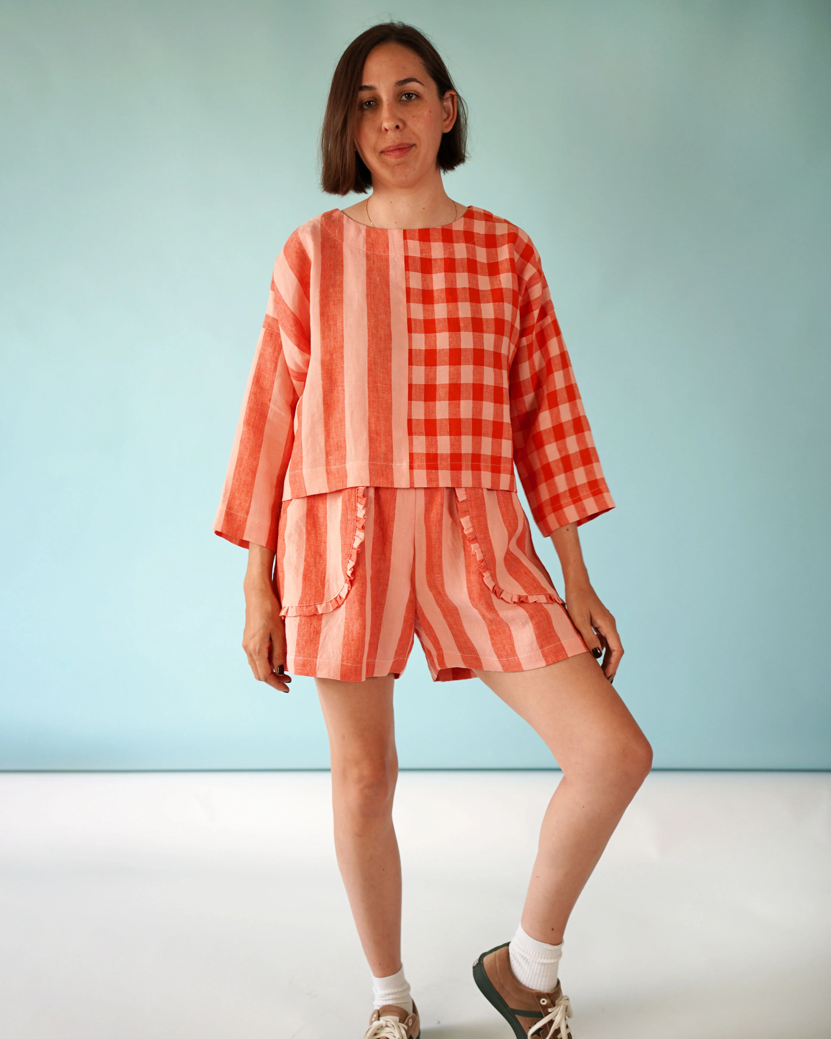 Matchy Matchy Craft Studio Tee - XXS-6XL - PDF Pattern - Image 8