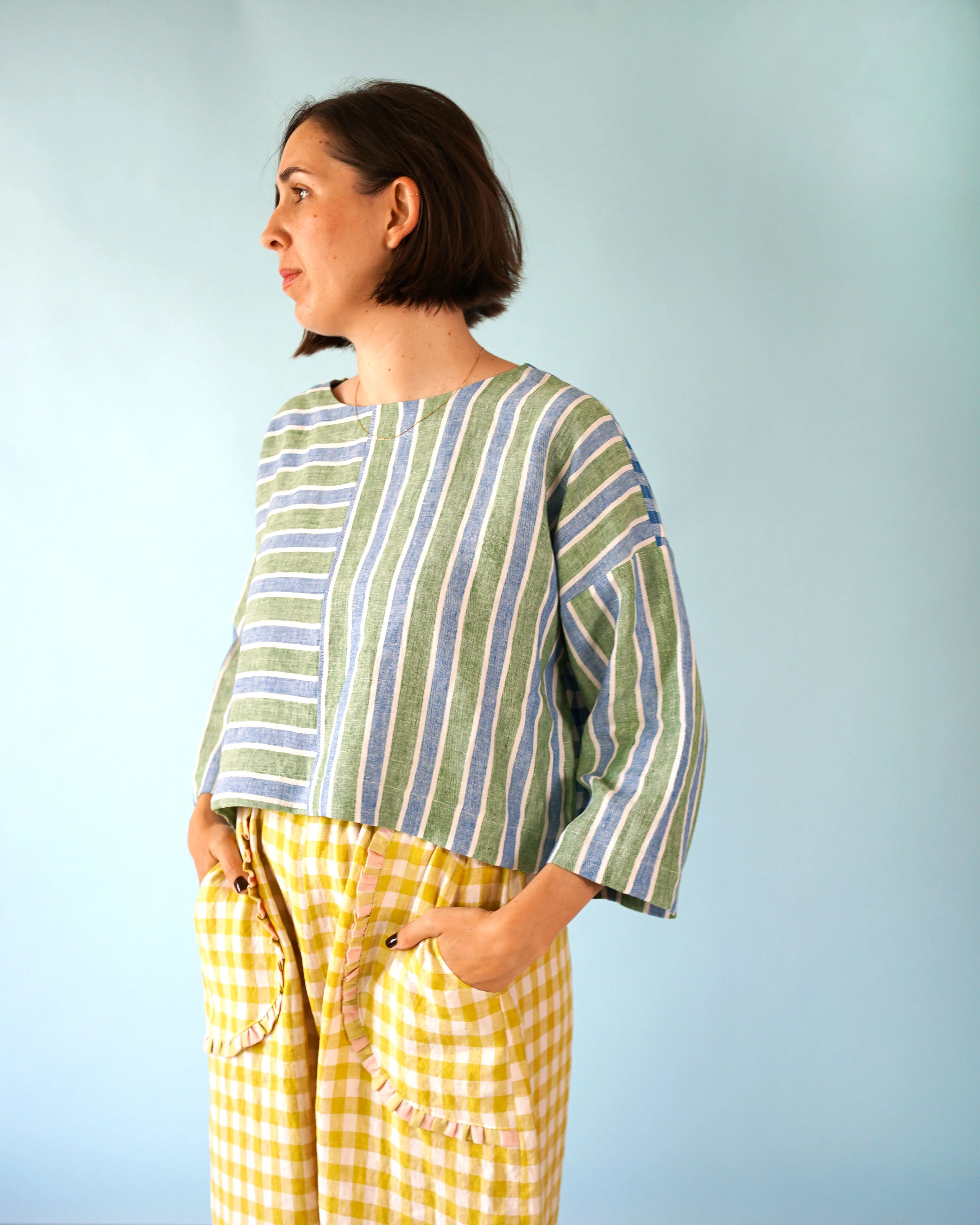 Matchy Matchy Craft Studio Tee - XXS-6XL - PDF Pattern - Image 9
