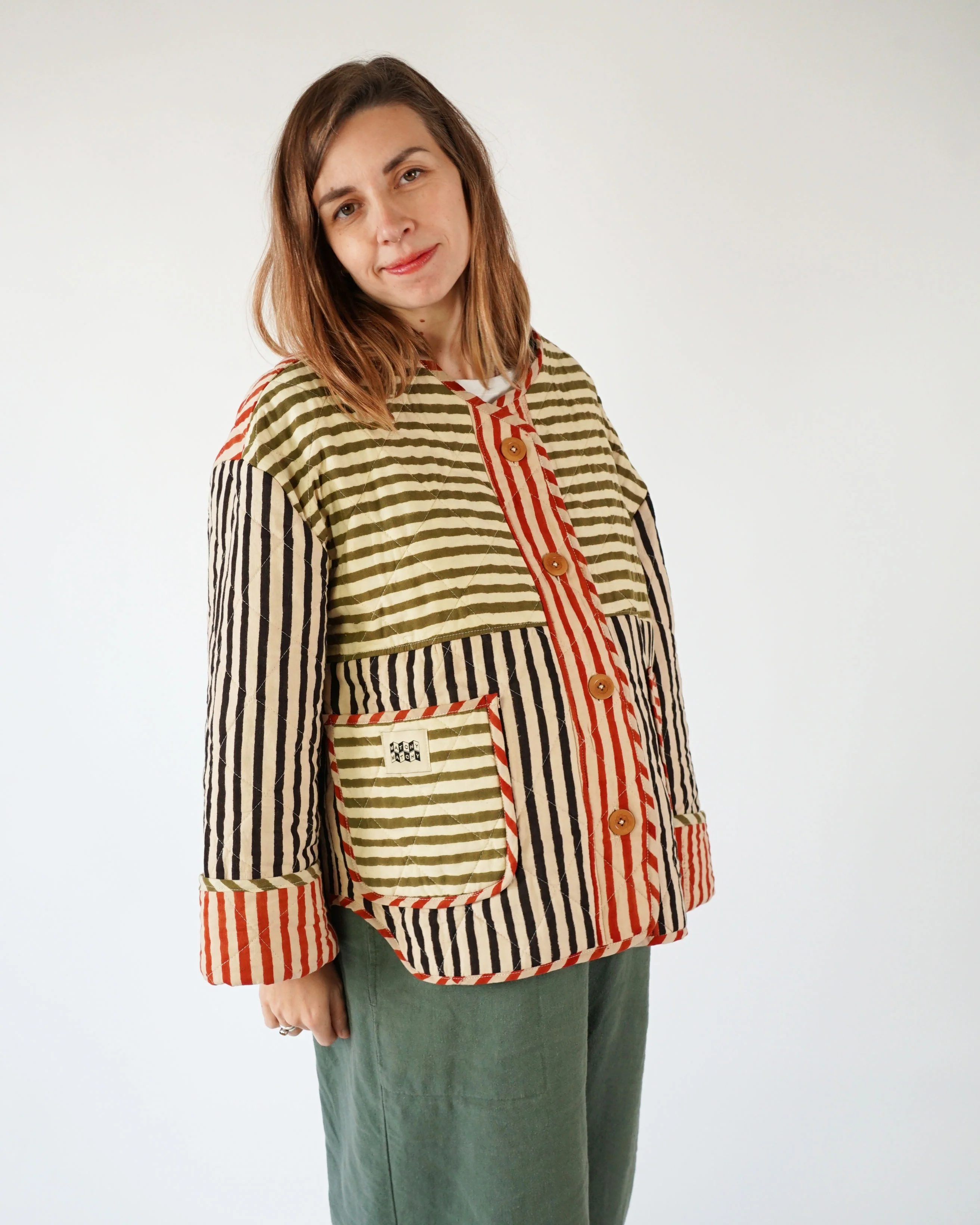 Matchy Matchy Homebody Quilted Jacket - XXS-6XL - PDF Pattern - Image 10