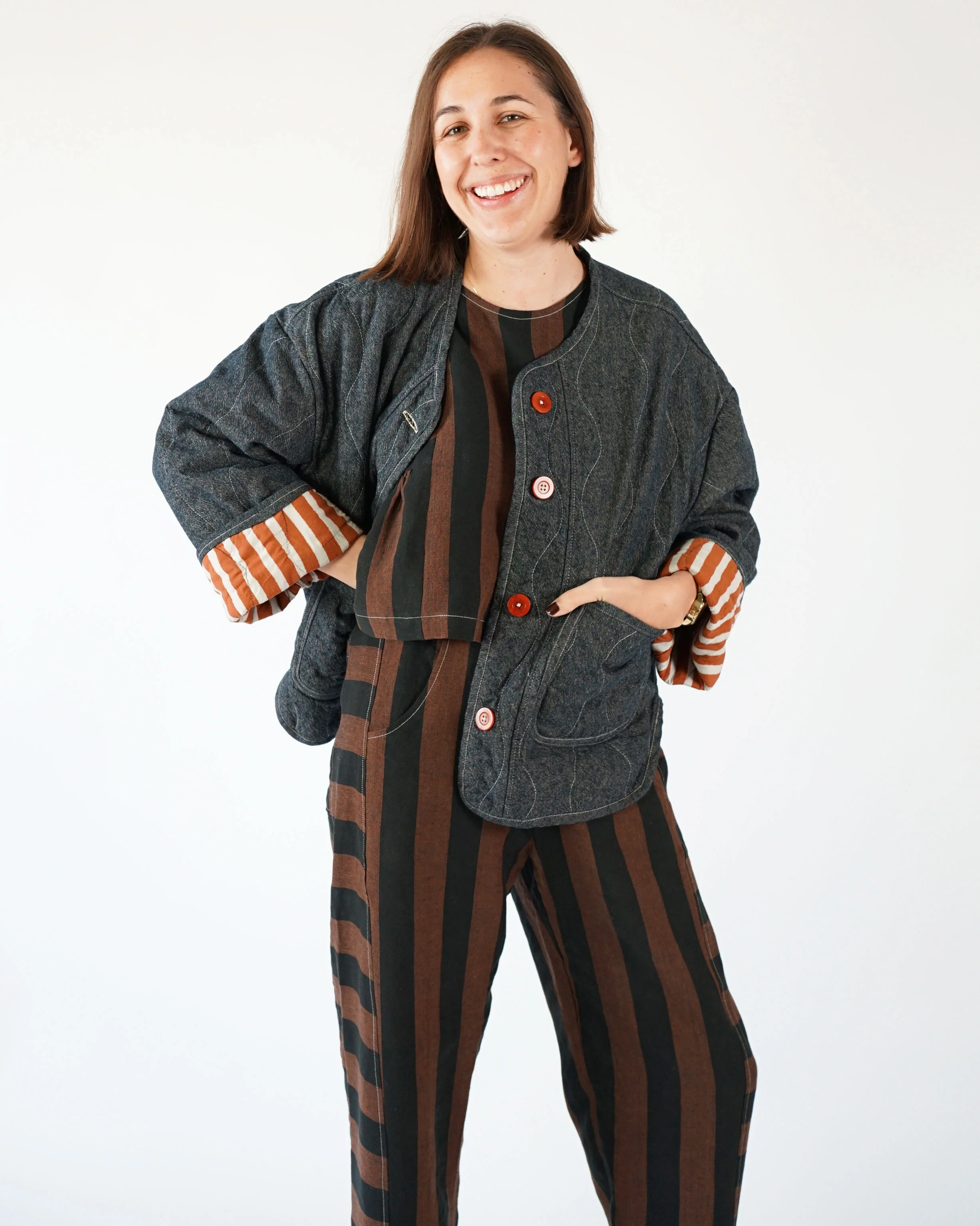 Matchy Matchy Homebody Quilted Jacket - XXS-6XL - PDF Pattern - Image 6