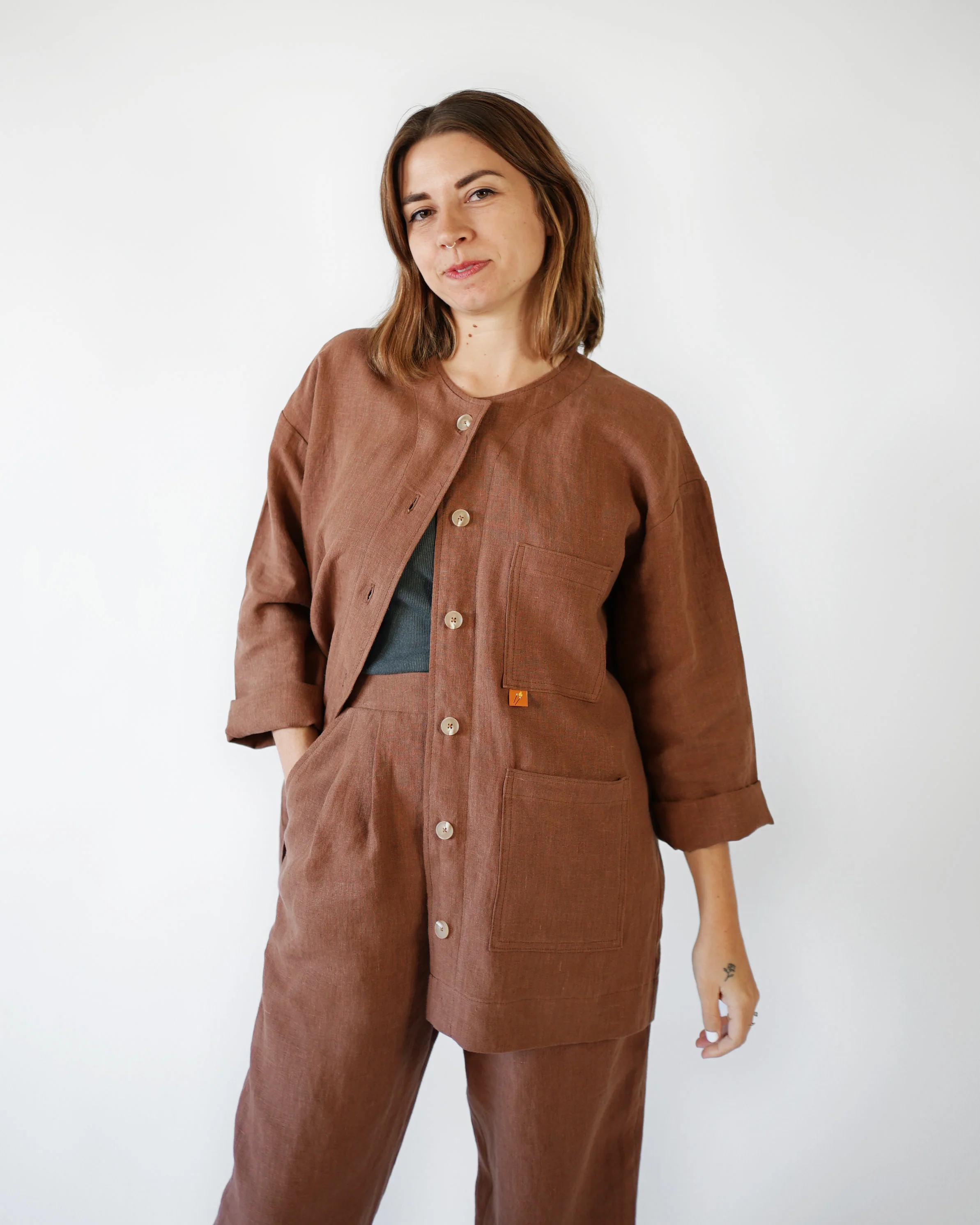 Matchy Matchy Makers Over Shirt - XXS-6XL - PDF Pattern - Image 2