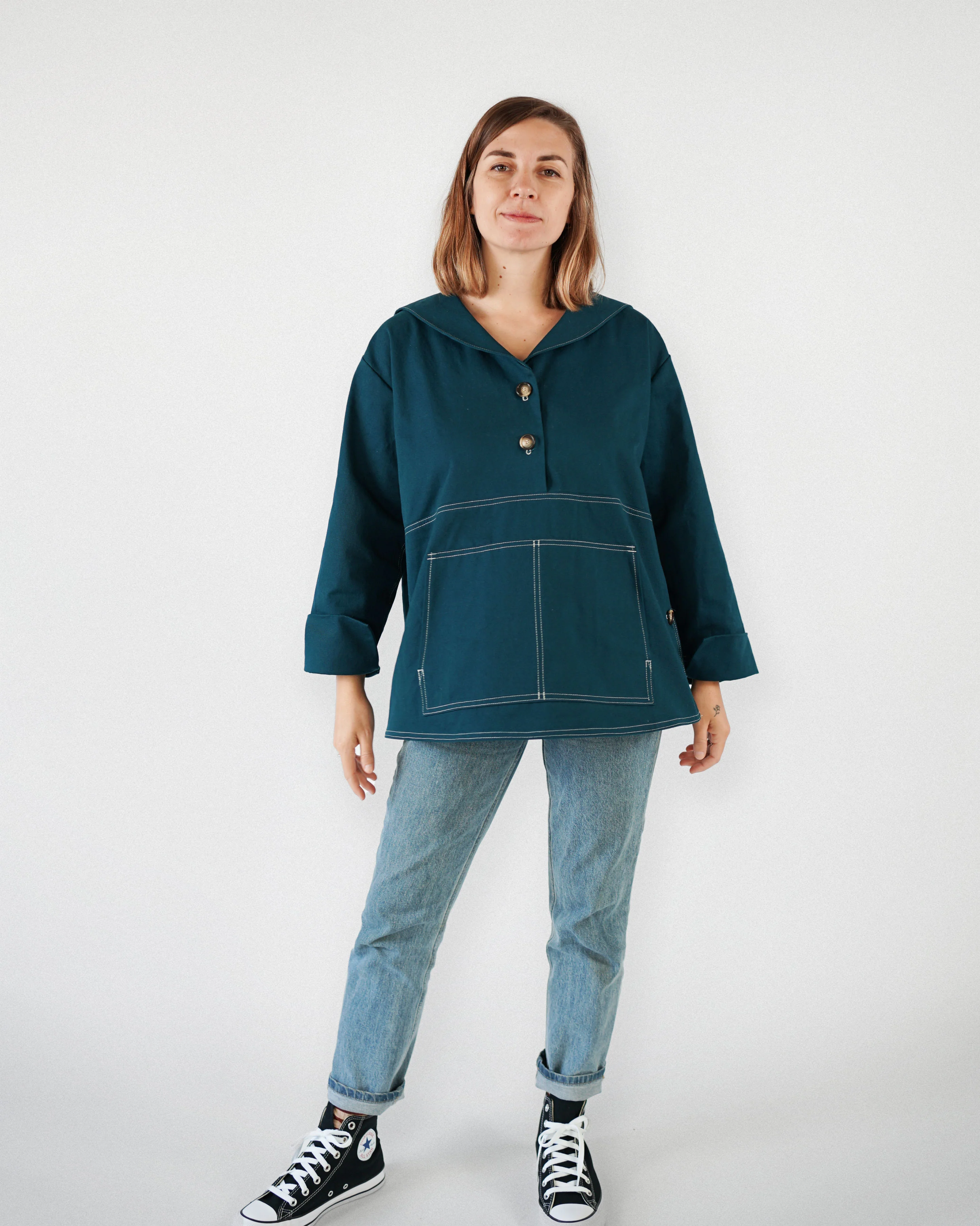 Matchy Matchy On Deck Popover - XXS-6XL - PDF Pattern