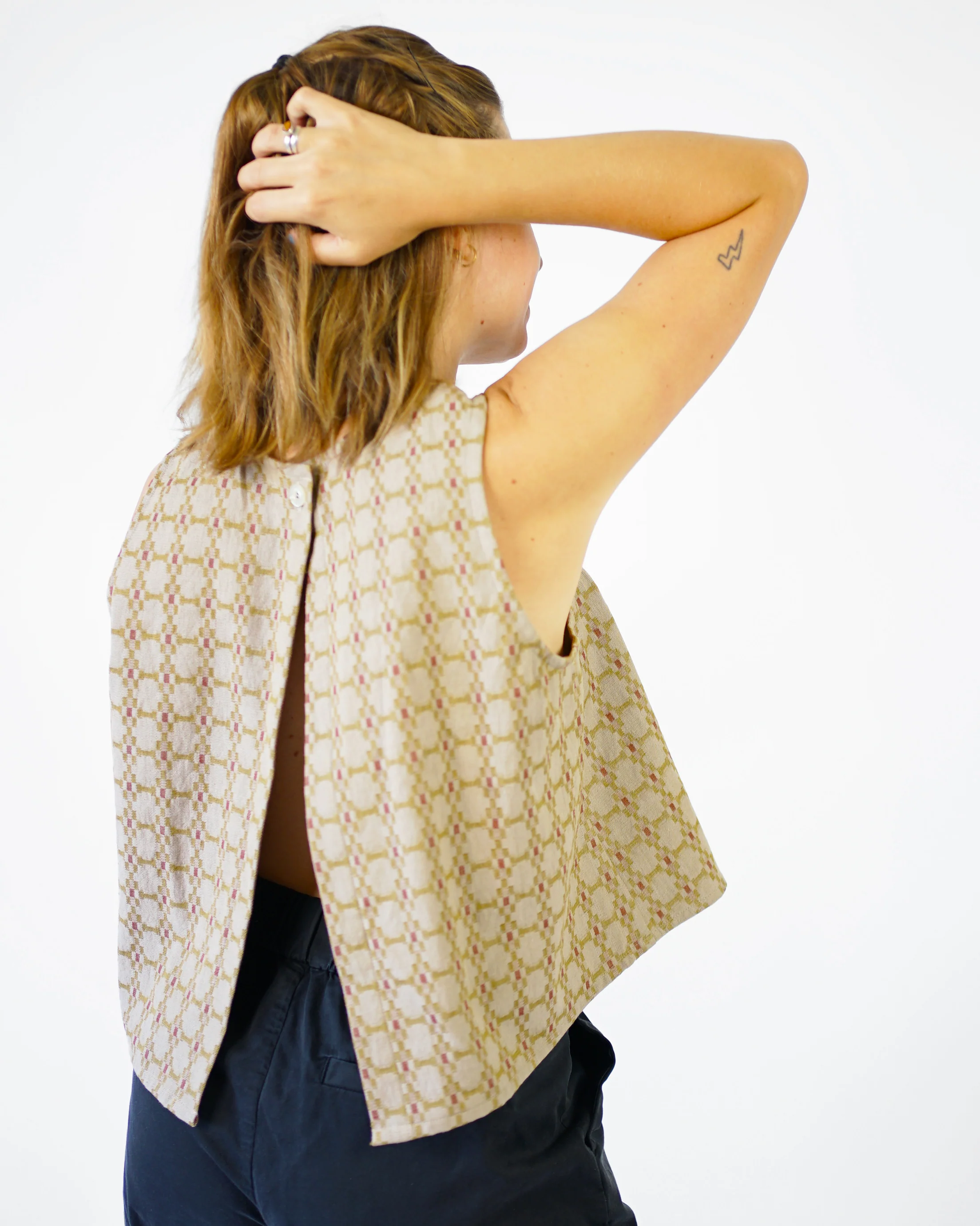 Matchy Matchy Open Back Smock Top - XXS-6XL - PDF Pattern - Image 2