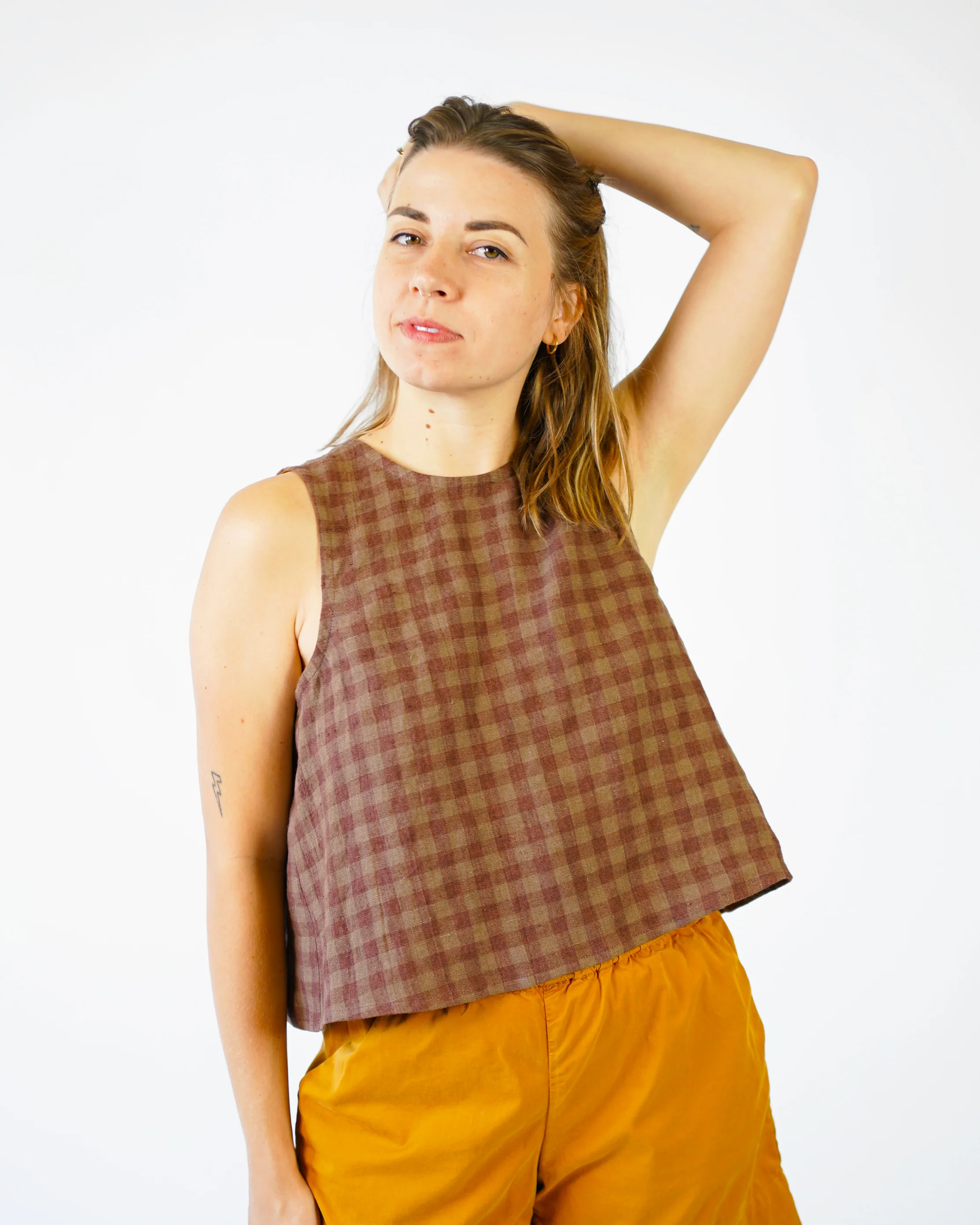 Matchy Matchy Open Back Smock Top - XXS-6XL - PDF Pattern - Image 3