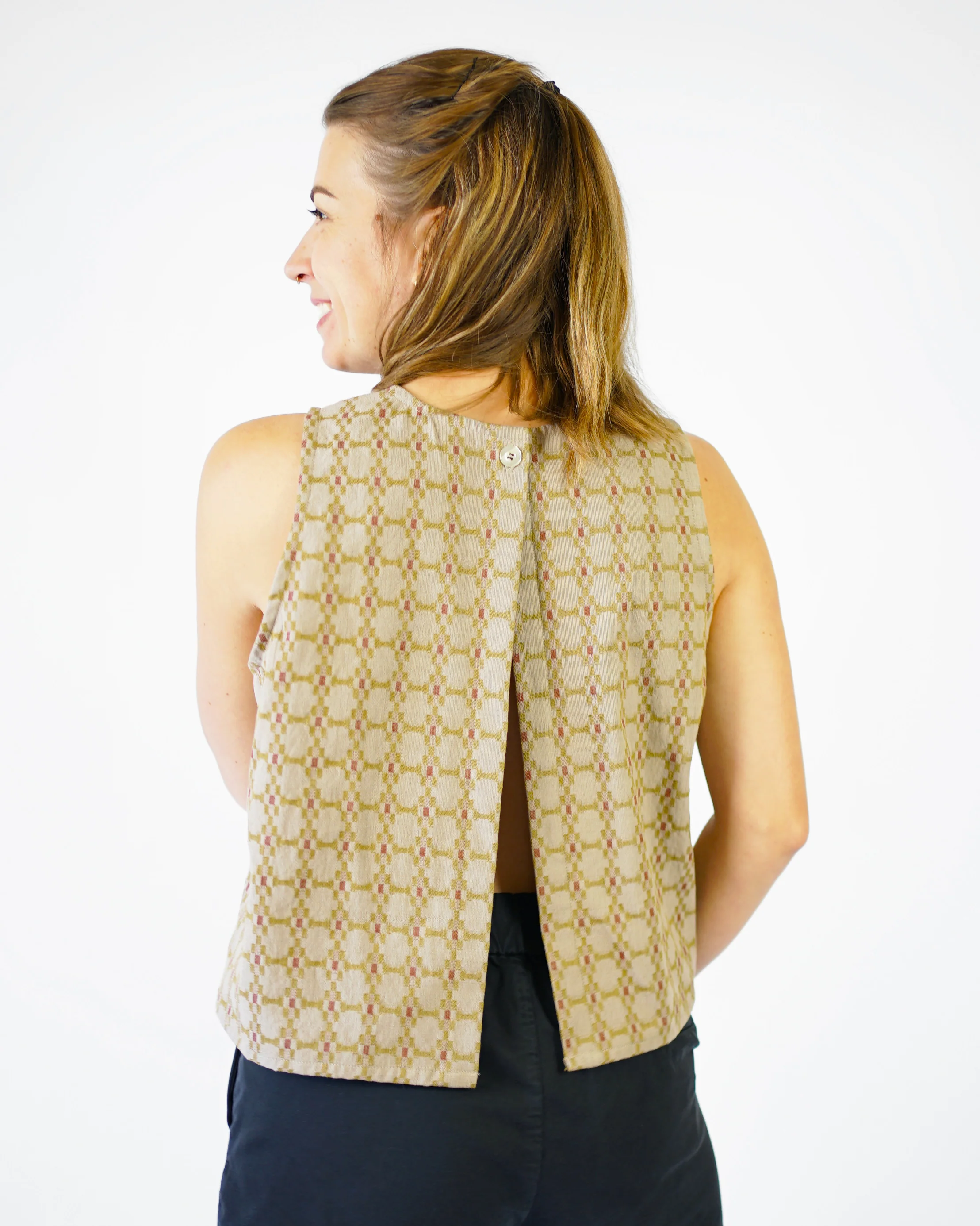 Matchy Matchy Open Back Smock Top - XXS-6XL - PDF Pattern - Image 8