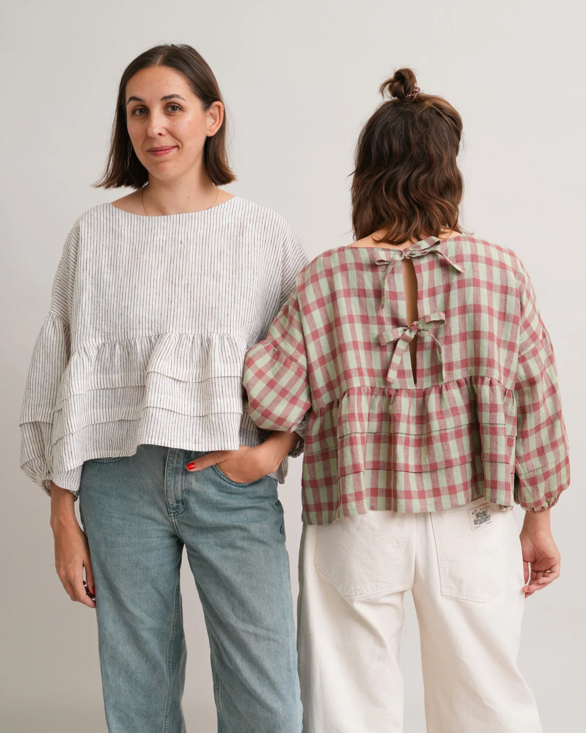 Matchy Matchy Pintuck Poet Blouse - XXS-6XL - PDF Pattern - Image 5
