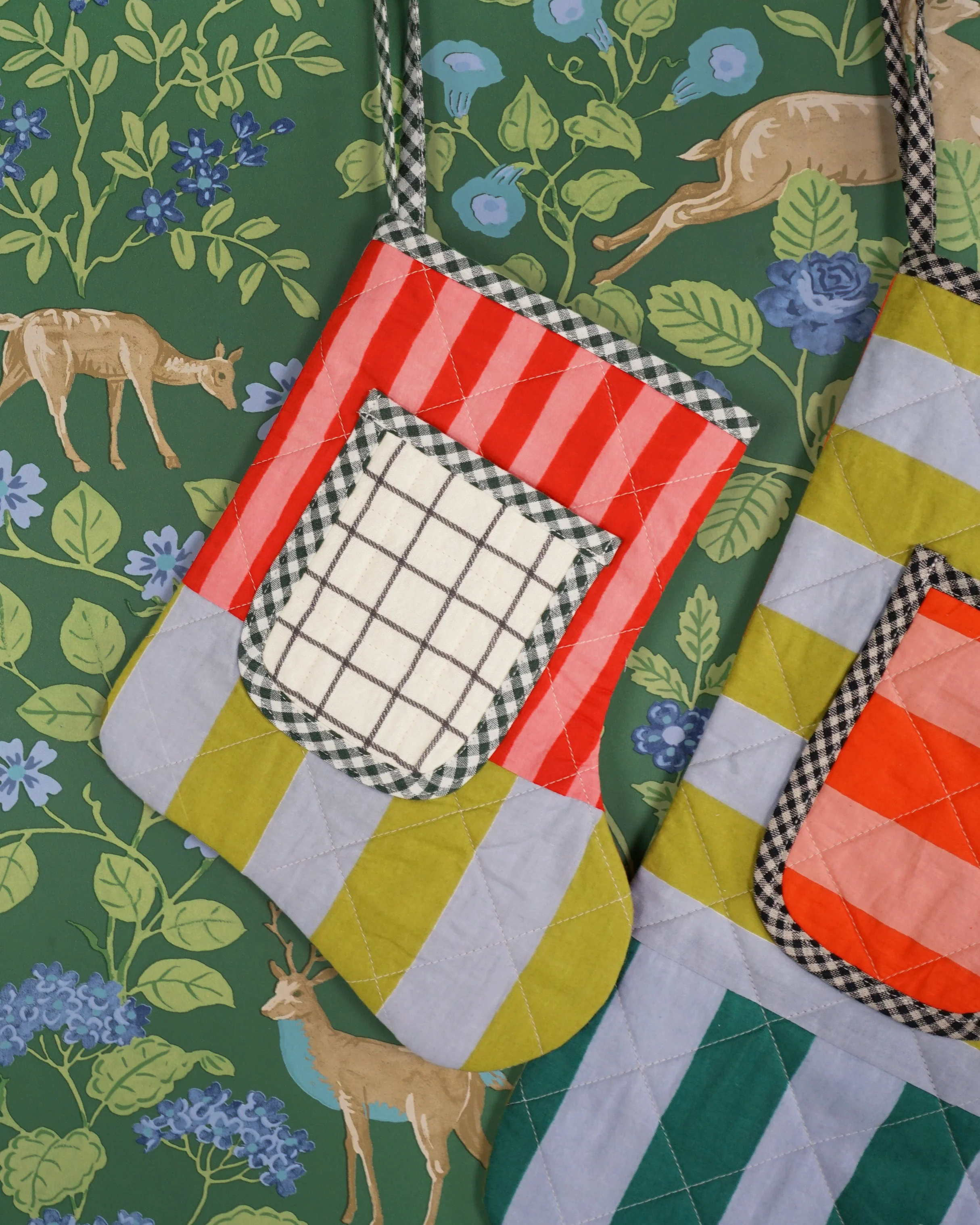 Matchy Matchy Quilted Pocket Stocking - PDF Pattern - Image 5