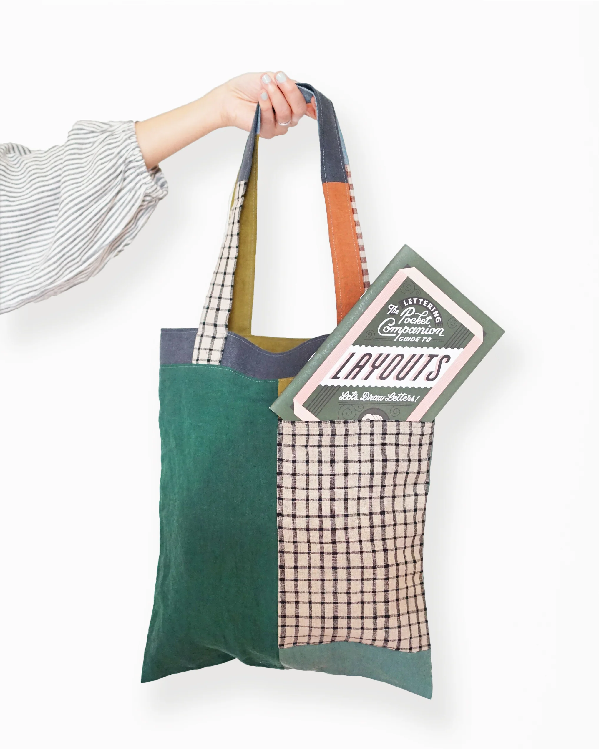 Matchy Matchy Stash Pocket Tote - PDF Pattern - Image 18