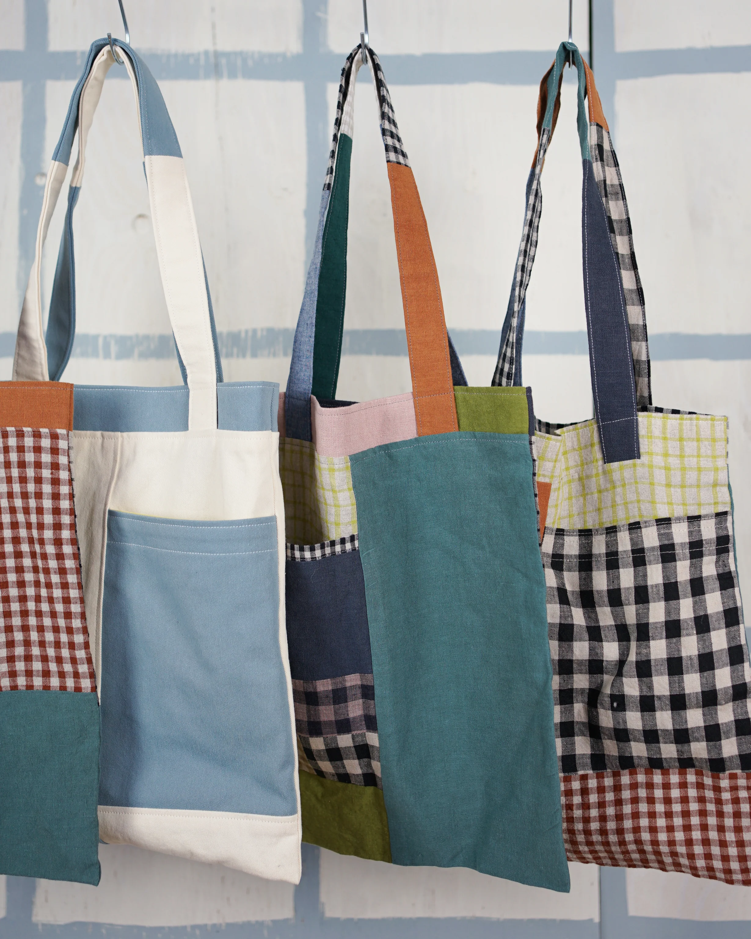 Matchy Matchy Stash Pocket Tote - PDF Pattern - Image 19