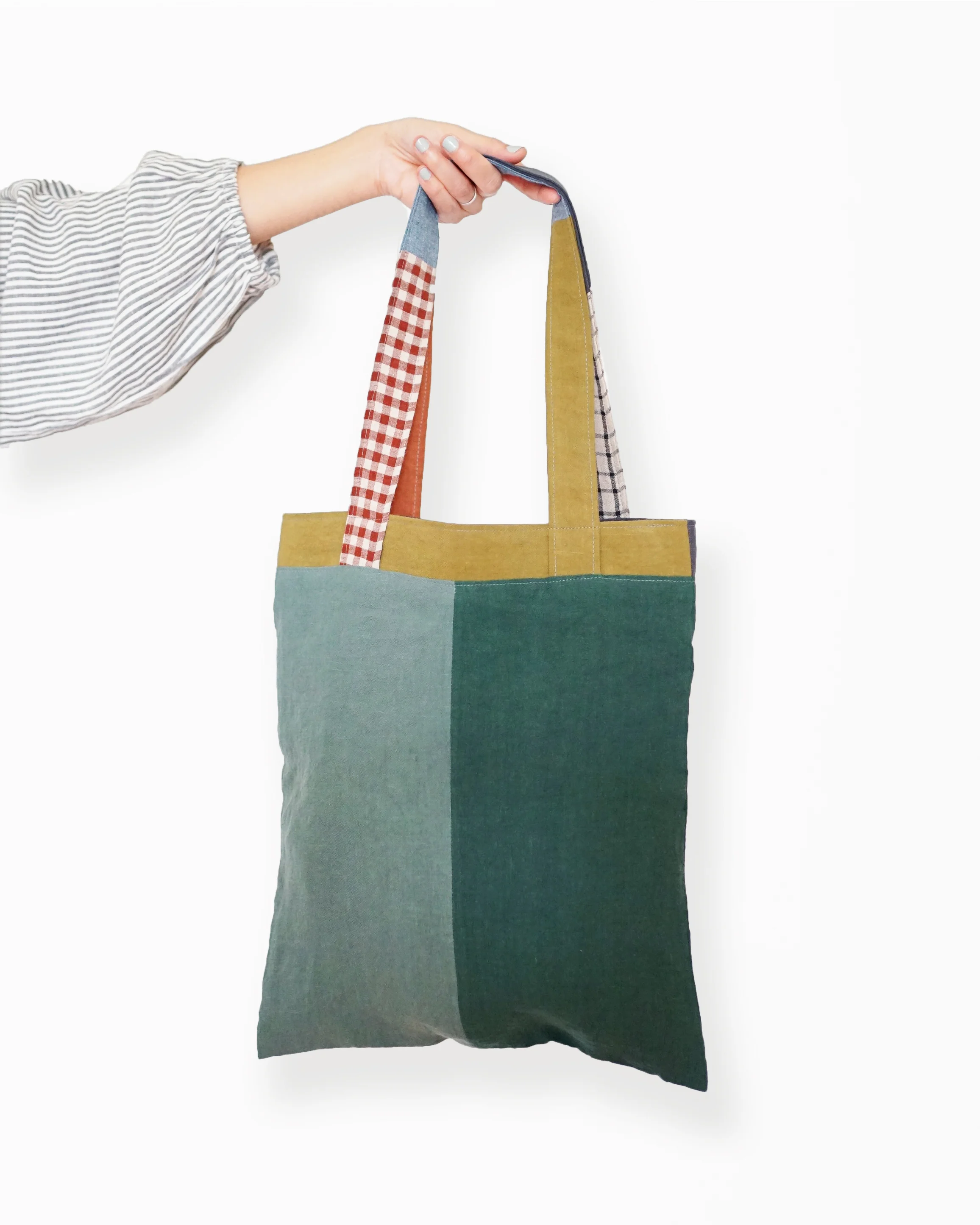 Matchy Matchy Stash Pocket Tote - PDF Pattern - Image 20