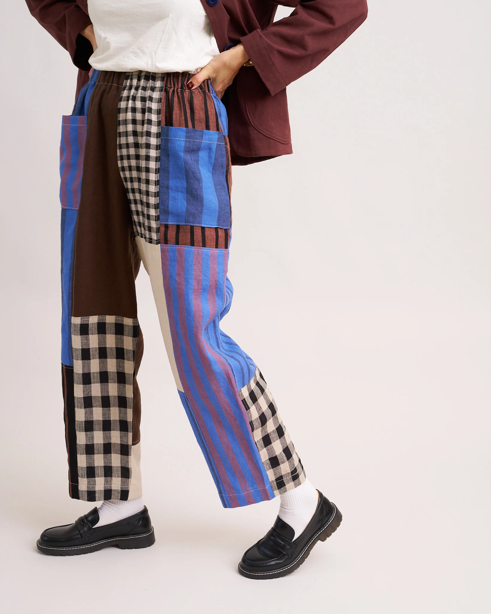 Matchy Matchy Weekend Chore Pants - XXS-6XL - PDF Pattern