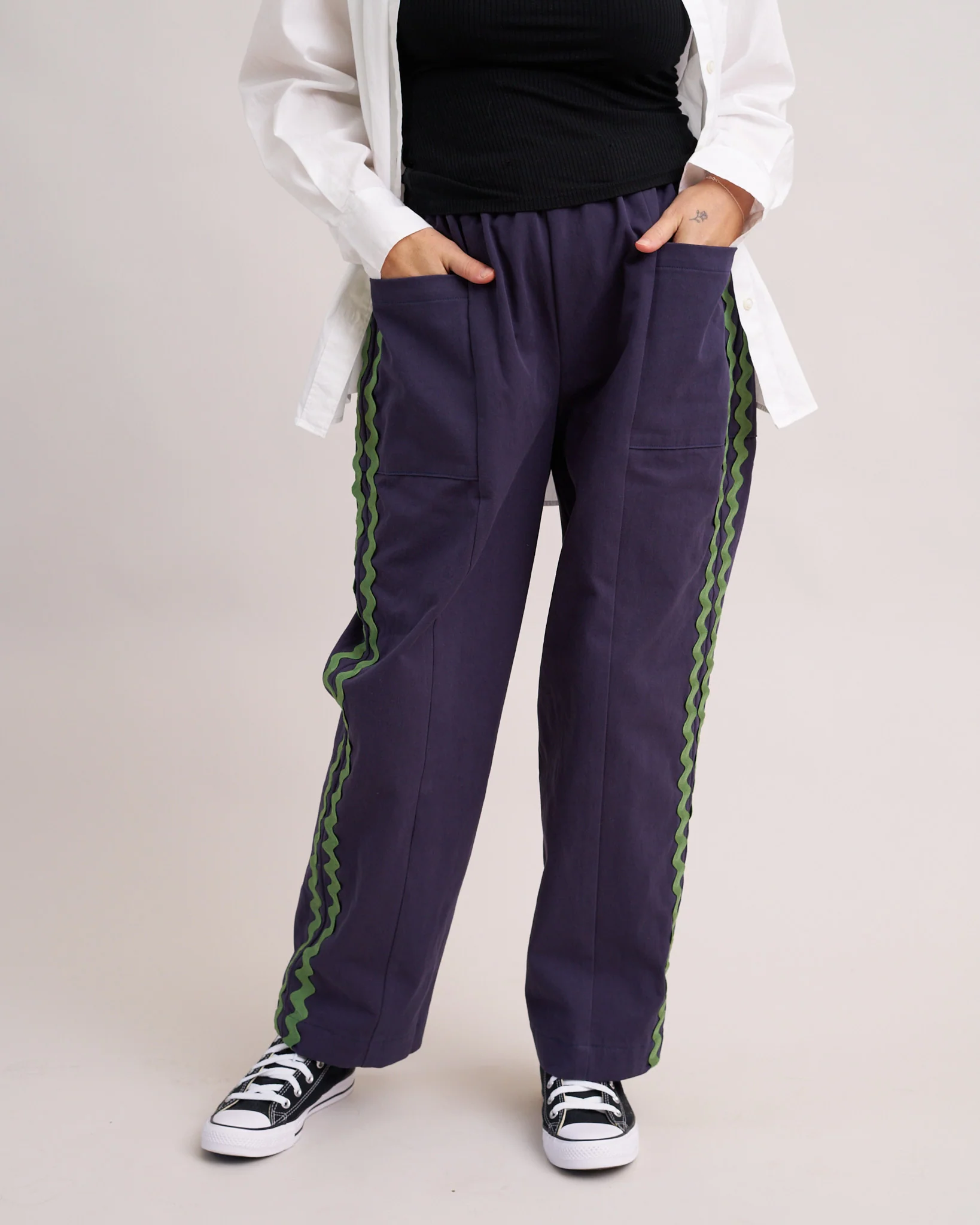 Matchy Matchy Weekend Chore Pants - XXS-6XL - PDF Pattern - Image 2