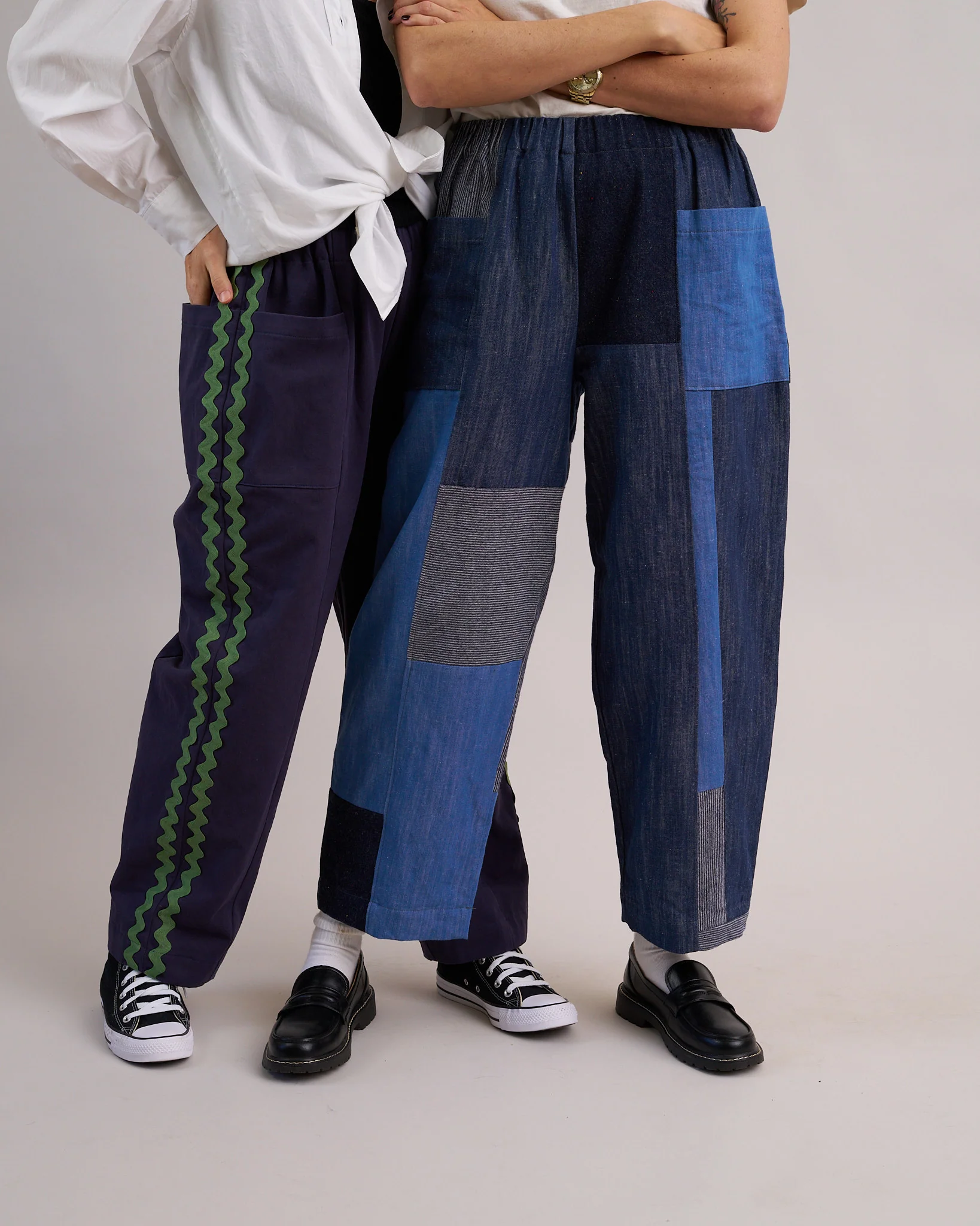 Matchy Matchy Weekend Chore Pants - XXS-6XL - PDF Pattern - Image 4