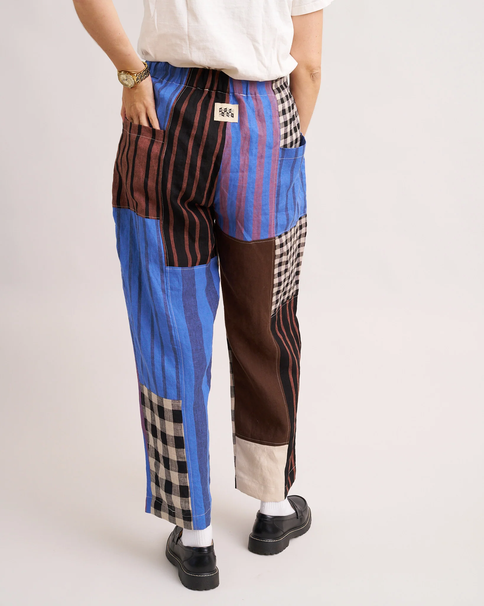 Matchy Matchy Weekend Chore Pants - XXS-6XL - PDF Pattern - Image 5