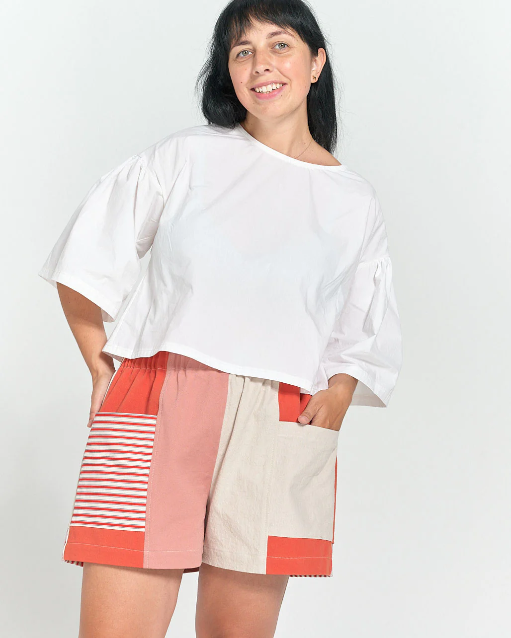 Matchy Matchy Weekend Chore Shorts - XXS-6XL - PDF Pattern