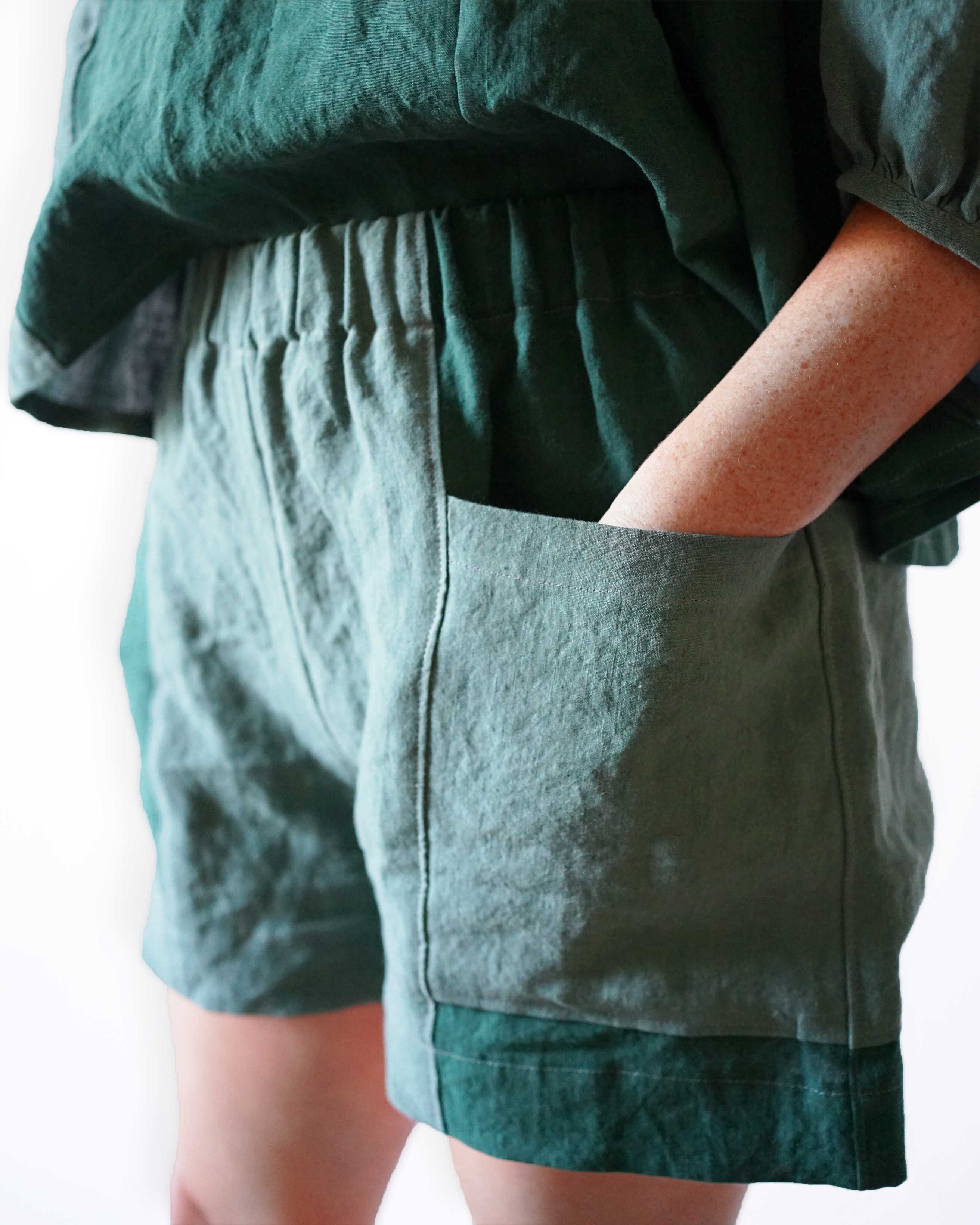 Matchy Matchy Weekend Chore Shorts - XXS-6XL - PDF Pattern - Image 4