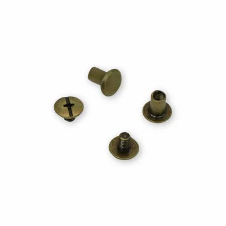 Medium Chicago Screws - 10mm - 12 per Pack