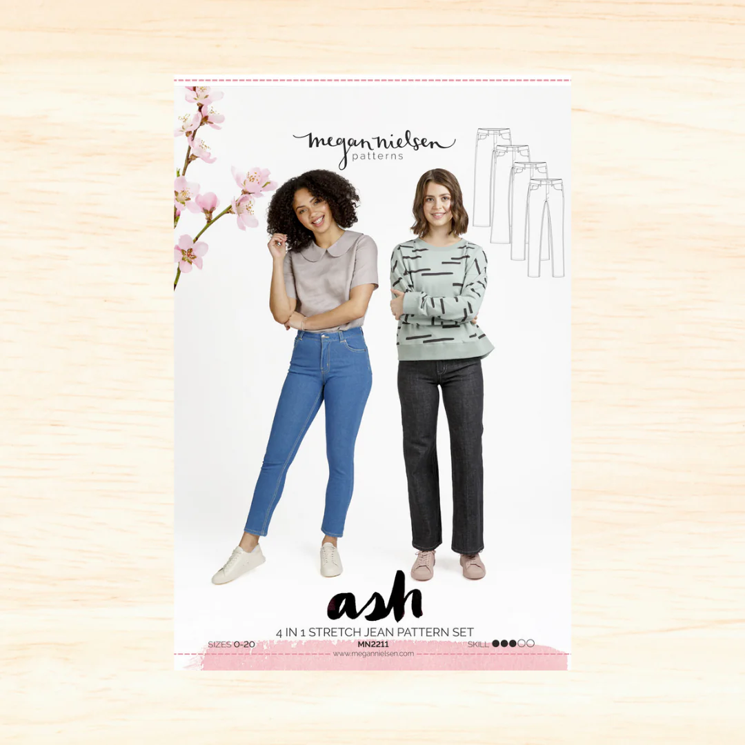 Megan Nielsen Ash Jeans (4 in 1!) Sizes 0-20