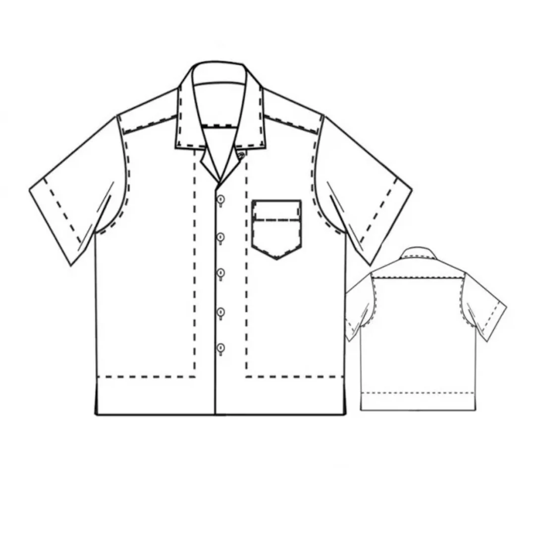 Merchant & Mills All State Shirt UK34-54 - PDF Pattern - Image 12