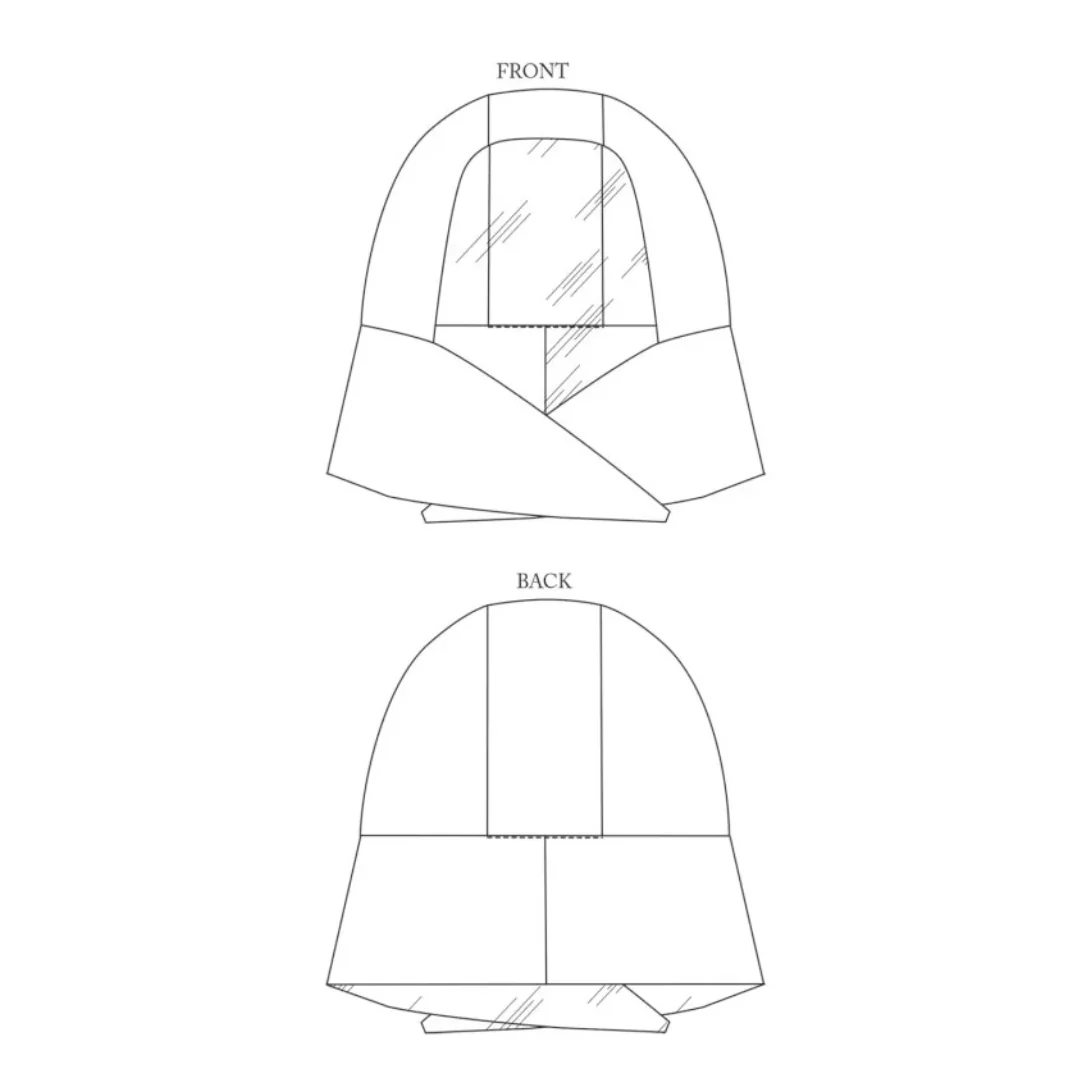 Merchant & Mills The Audrey Hood - One Size - PDF Pattern - Image 7