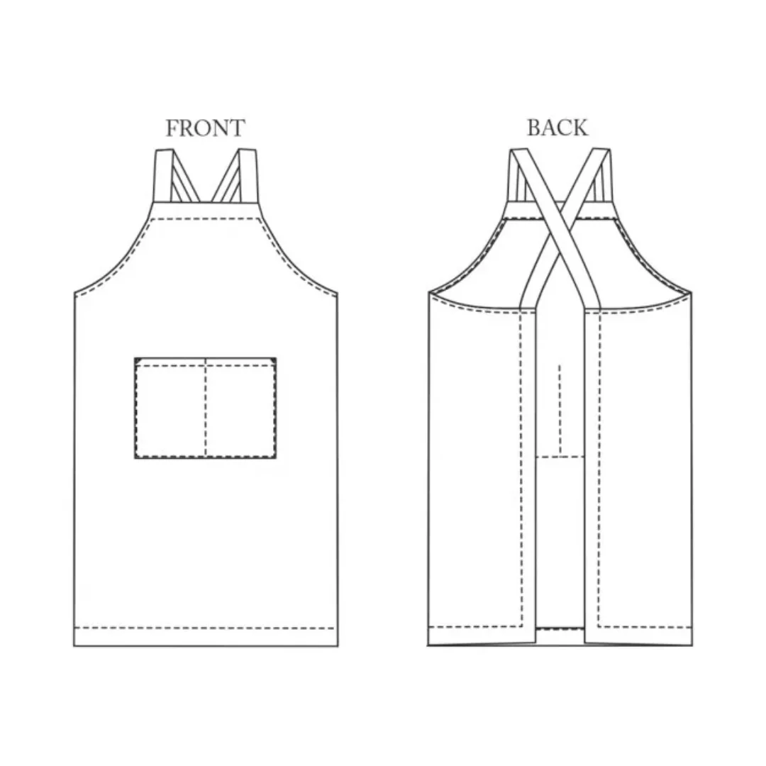 Merchant & Mills The Betty Apron S-L - PDF Pattern - Image 8