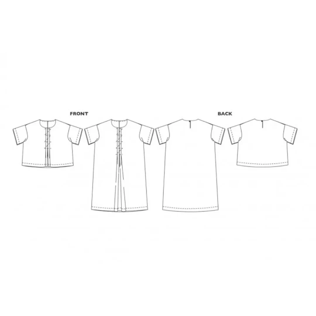 Merchant & Mills The Box Box Shirt/Dress UK6-28 - PDF Pattern - Image 12