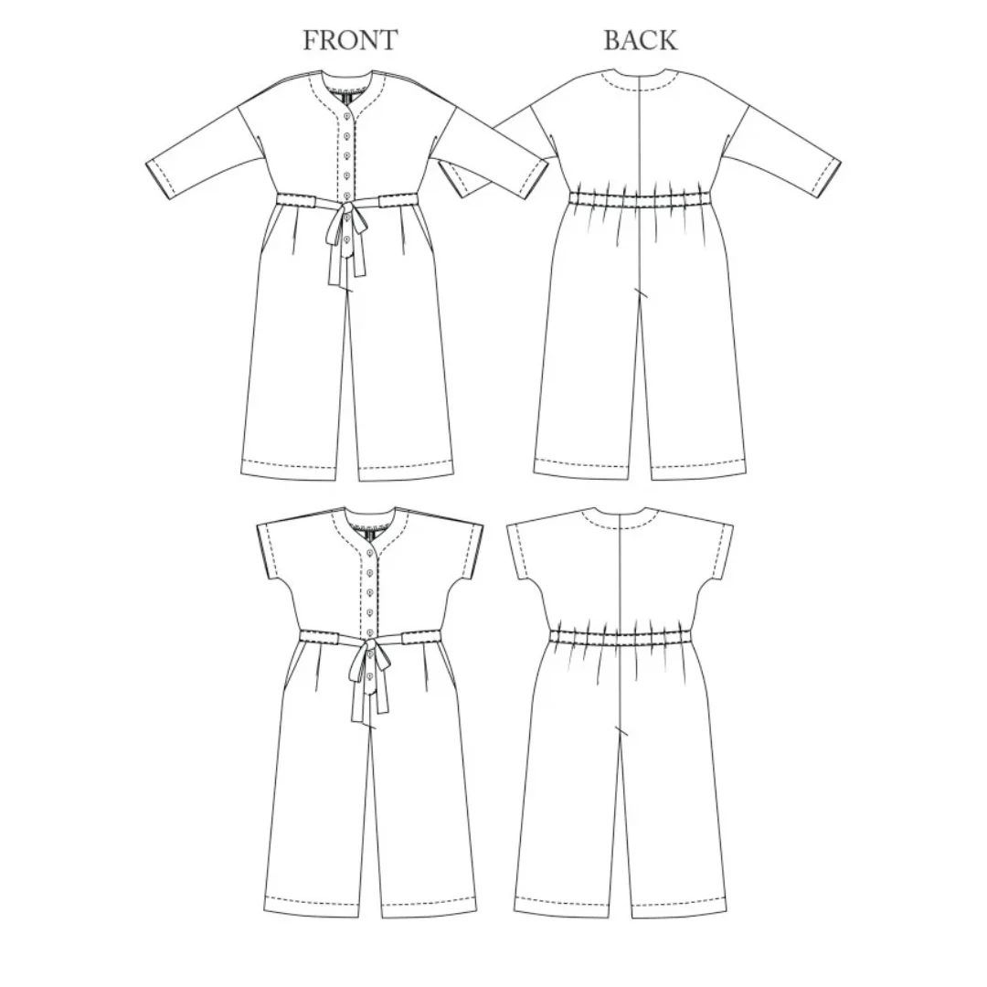 Merchant & Mills The Cassidy Jumpsuit UK6-28 PDF Pattern - Image 14