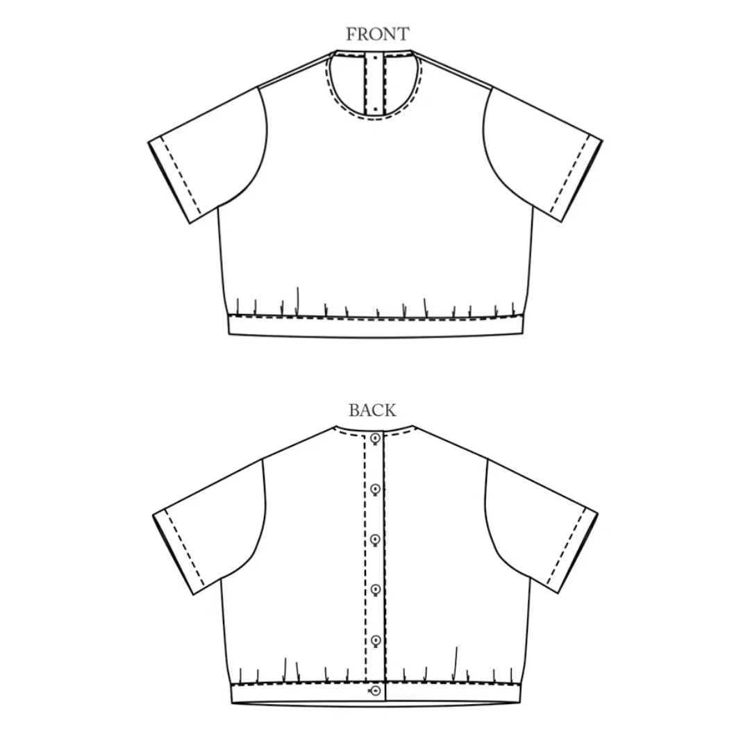 Merchant & Mills The Celeste Shirt UK6-28 PDF Pattern - Image 9