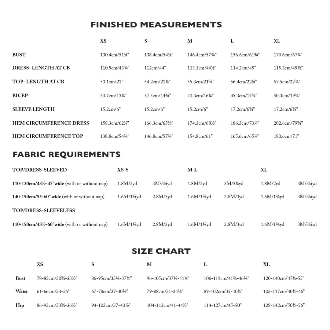 Merchant & Mills The Clover Shirt/Dress XS-XL - PDF Pattern - Image 12