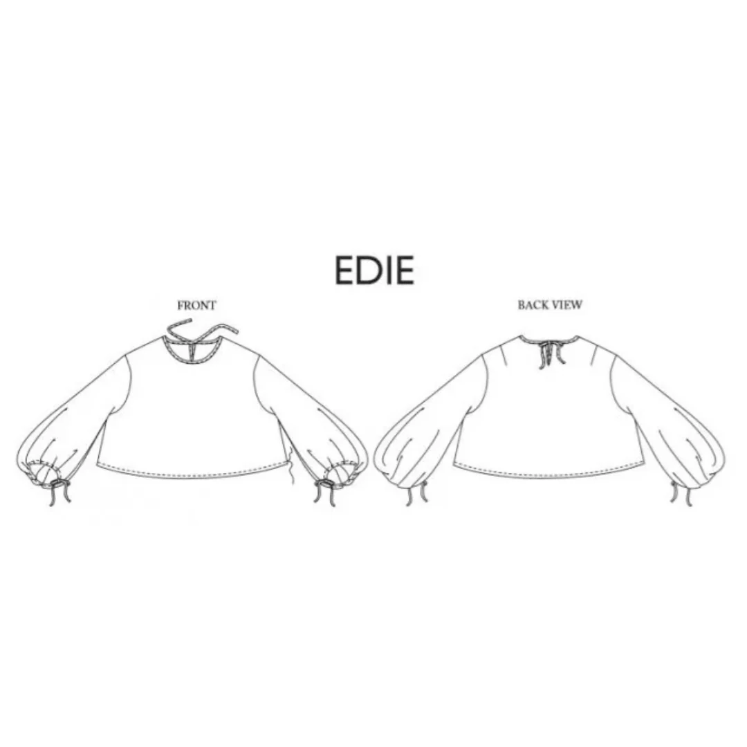Merchant & Mills The Edie Shirt UK8-28 - PDF Pattern - Image 12