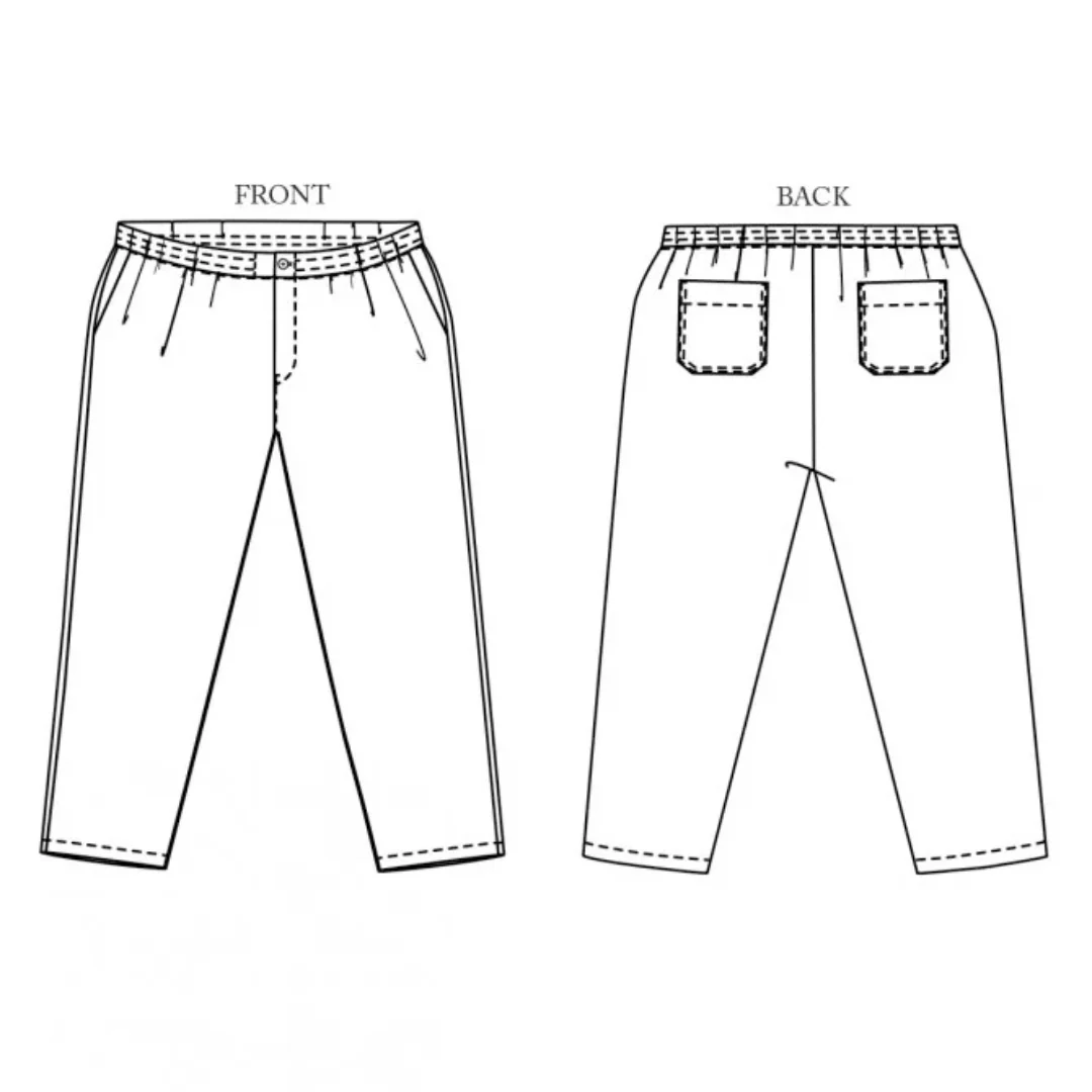 Merchant & Mills The Elling Men's Trousers UK28-49 - PDF Pattern - Image 9
