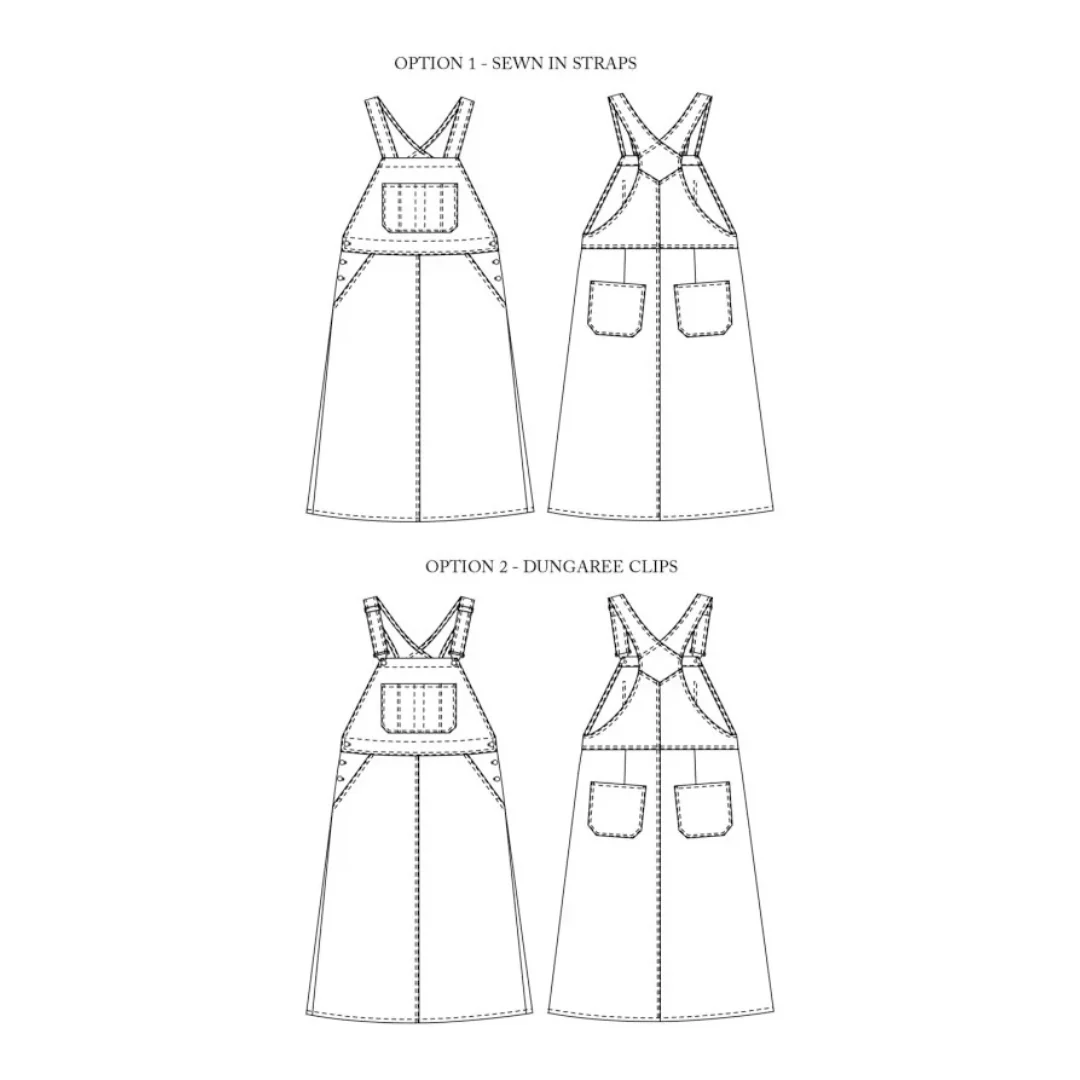 Merchant & Mills The Margo Pinafore UK6-28 - PDF Pattern - Image 10