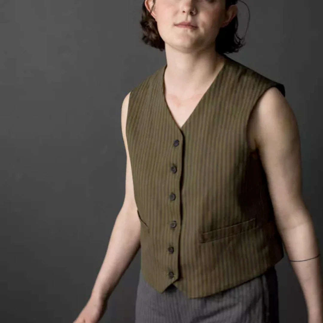 Merchant & Mills The Miller Waistcoat Uk6-28 - PDF Pattern - Image 6
