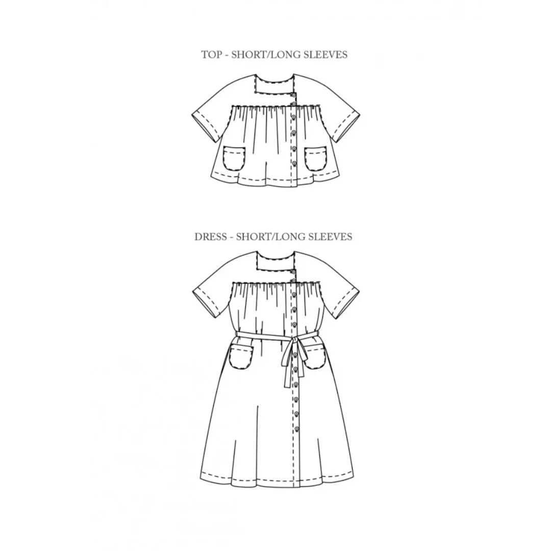 Merchant & Mills The Omilie Shirt/Dress Uk6-28 - PDF Pattern - Image 11