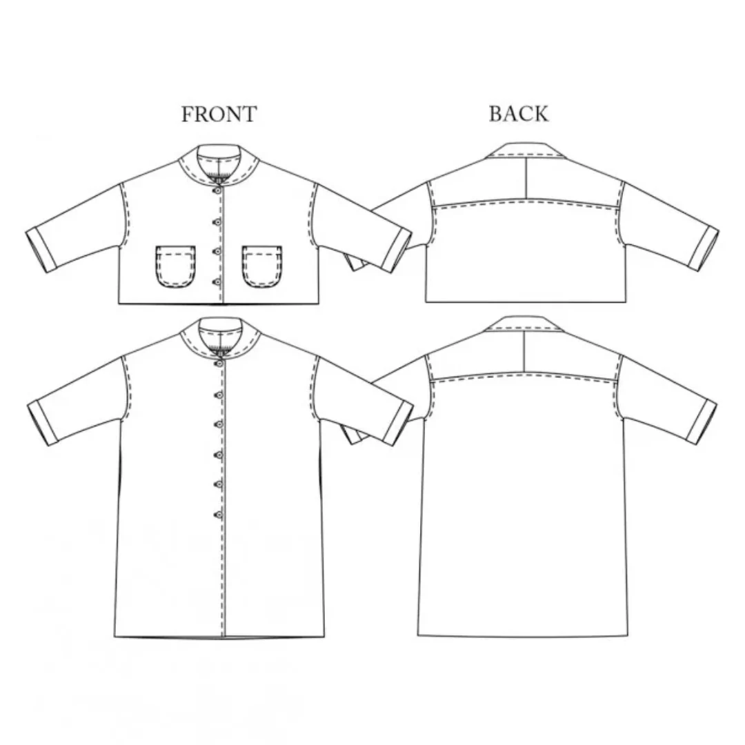 Merchant & Mills The Sanda Jacket UK6-28 - PDF Pattern - Image 13